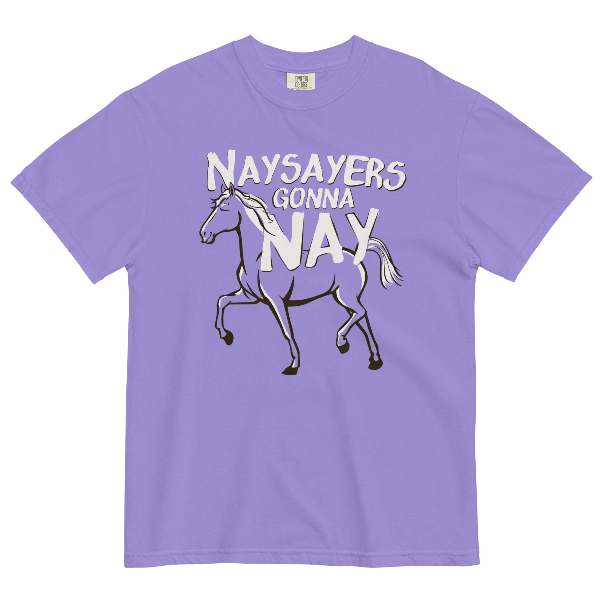 Nay Sayers Gonna Nay Men's Relaxed Fit Tee Hoodie, Sweatshirt | CoreVibeTees.com (Image 3)