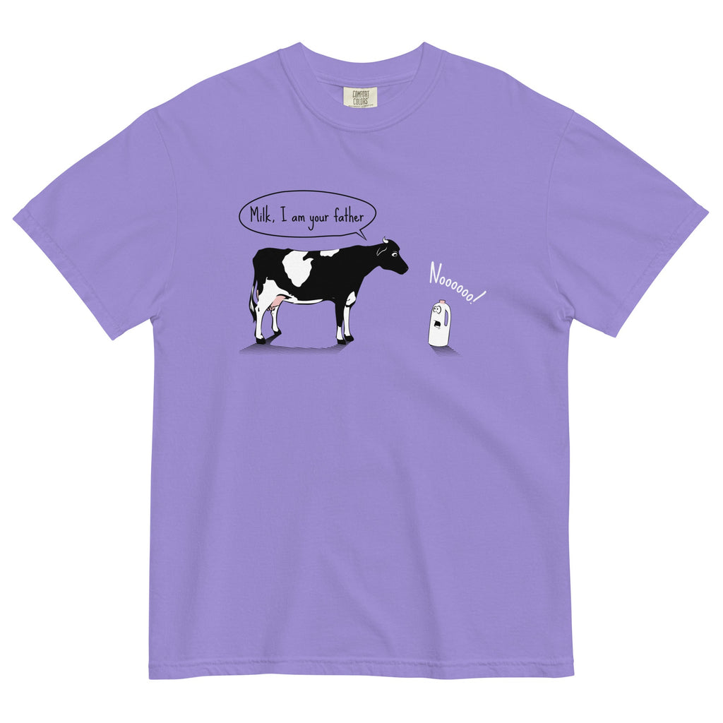 Milk, I am your father Men's Relaxed Fit Tee Hoodie, Sweatshirt | CoreVibeTees.com (Image 4)
