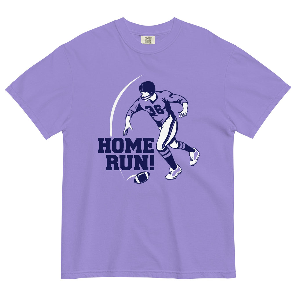Home Run! Men's Relaxed Fit Tee Hoodie, Sweatshirt | CoreVibeTees.com (Image 4)