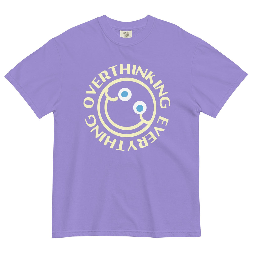 Overthinking Everything Men's Relaxed Fit Tee Hoodie, Sweatshirt | CoreVibeTees.com (Image 5)