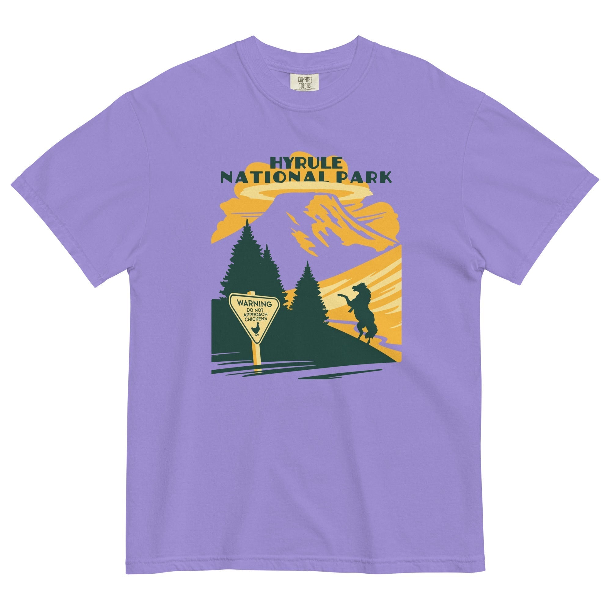 Hyrule National Park Men's Relaxed Fit Tee Hoodie, Sweatshirt | CoreVibeTees.com (Image 5)