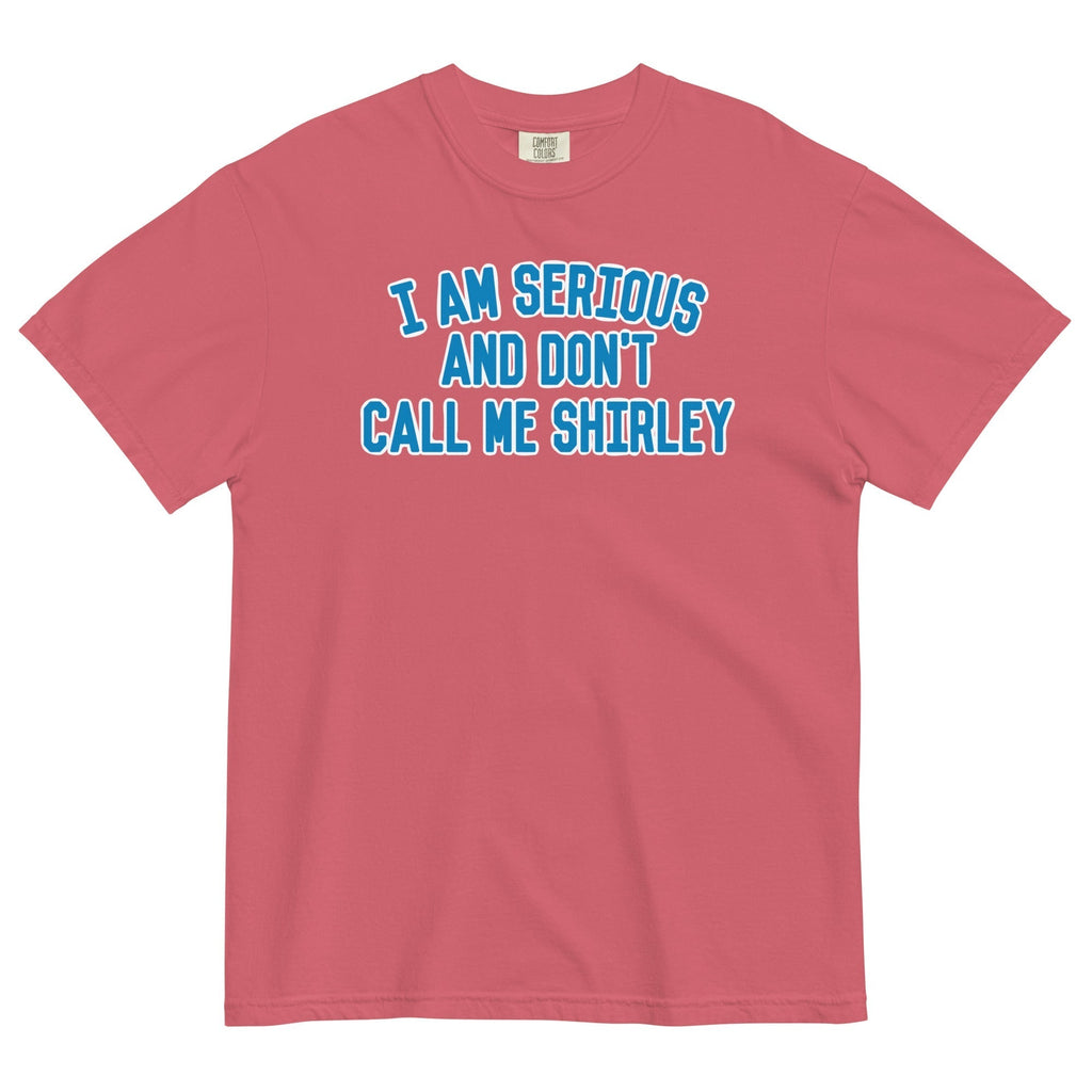I Am Serious, And Don't Call Me Shirley Men's Relaxed Fit Tee Hoodie, Sweatshirt | CoreVibeTees.com (Image 4)