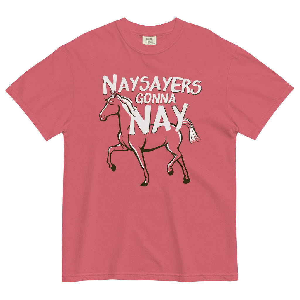 Nay Sayers Gonna Nay Men's Relaxed Fit Tee Hoodie, Sweatshirt | CoreVibeTees.com (Image 2)