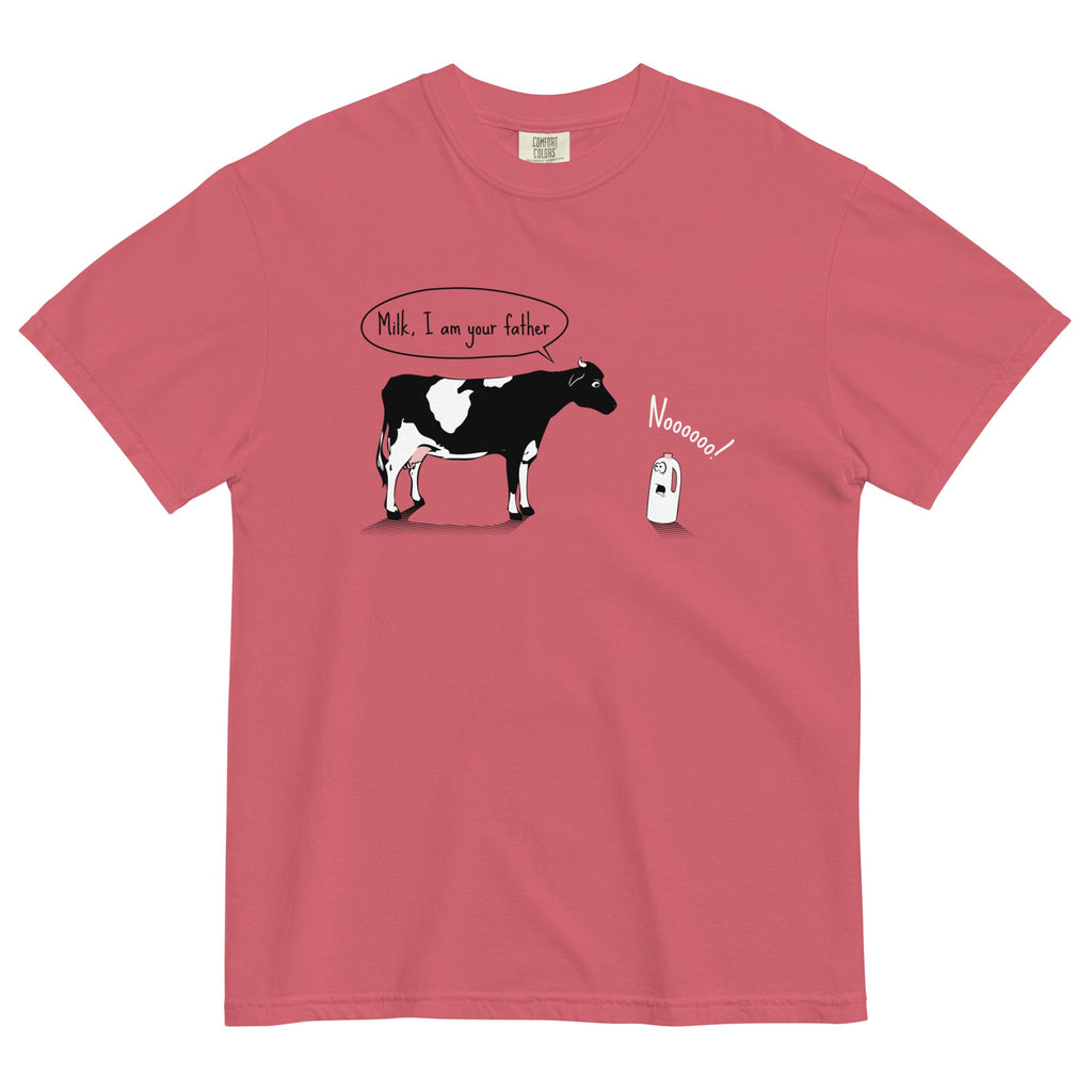 Milk, I am your father Men's Relaxed Fit Tee Hoodie, Sweatshirt | CoreVibeTees.com (Image 2)