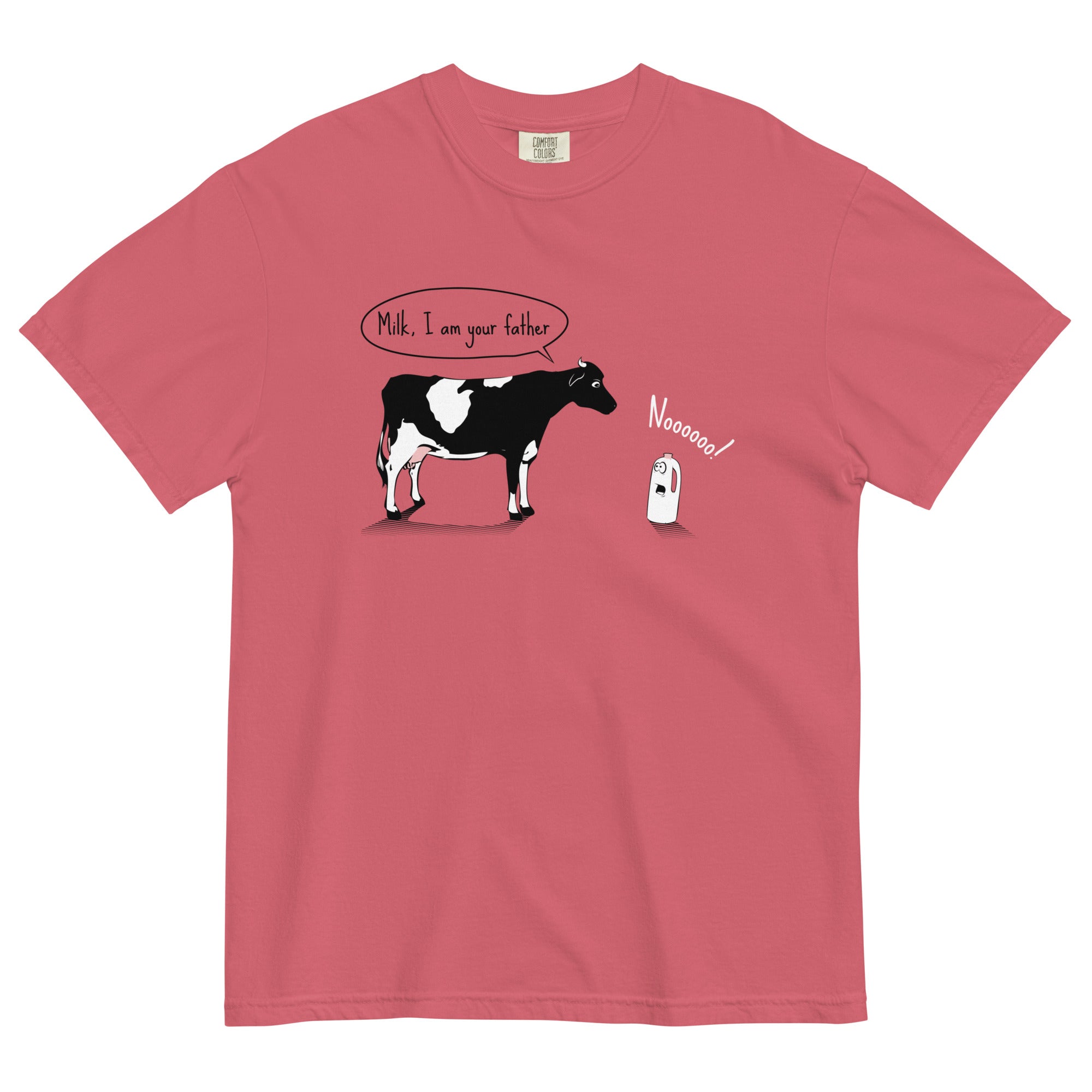 Milk, I am your father Men's Relaxed Fit Tee Hoodie, Sweatshirt | CoreVibeTees.com (Image 2)