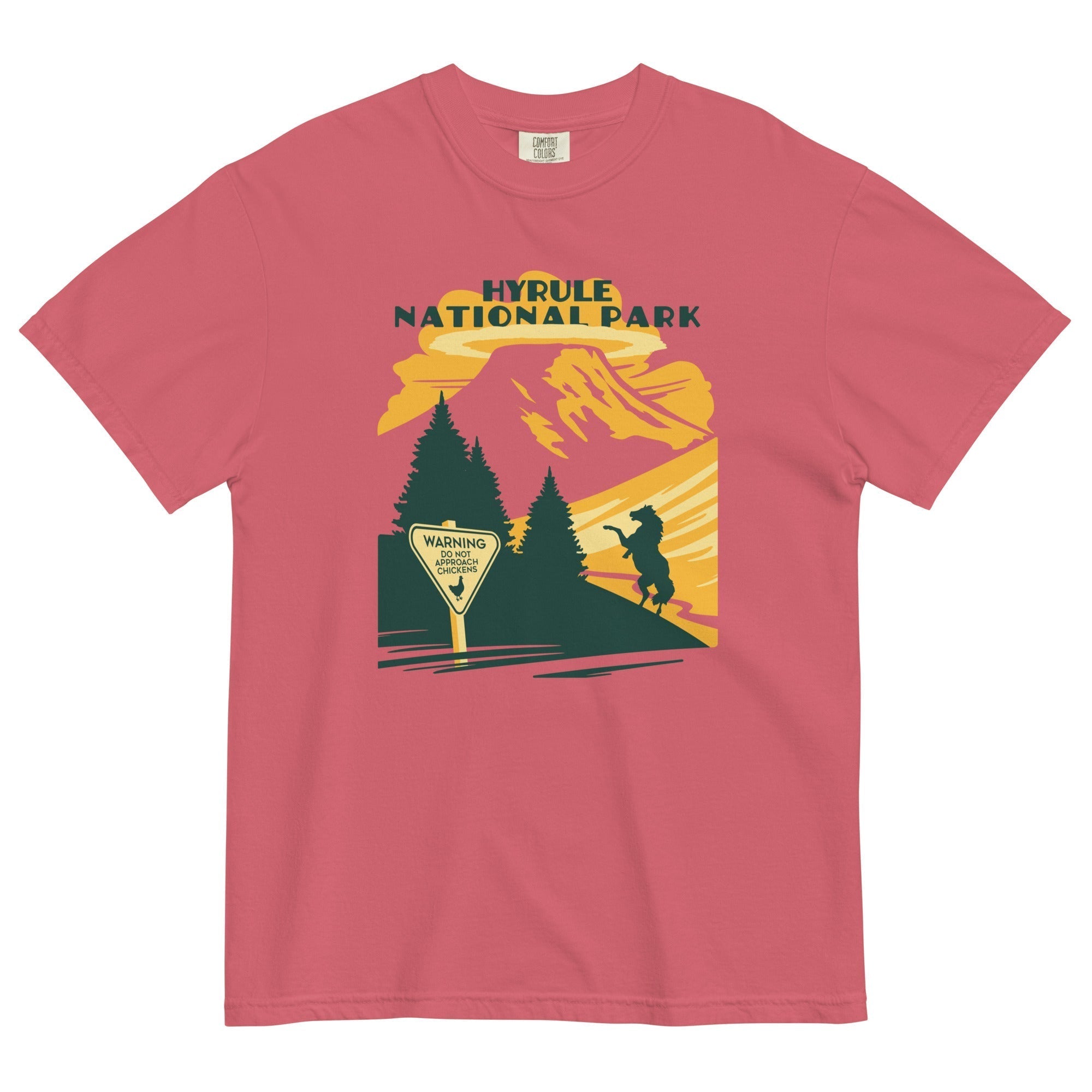 Hyrule National Park Men's Relaxed Fit Tee Hoodie, Sweatshirt | CoreVibeTees.com (Image 4)