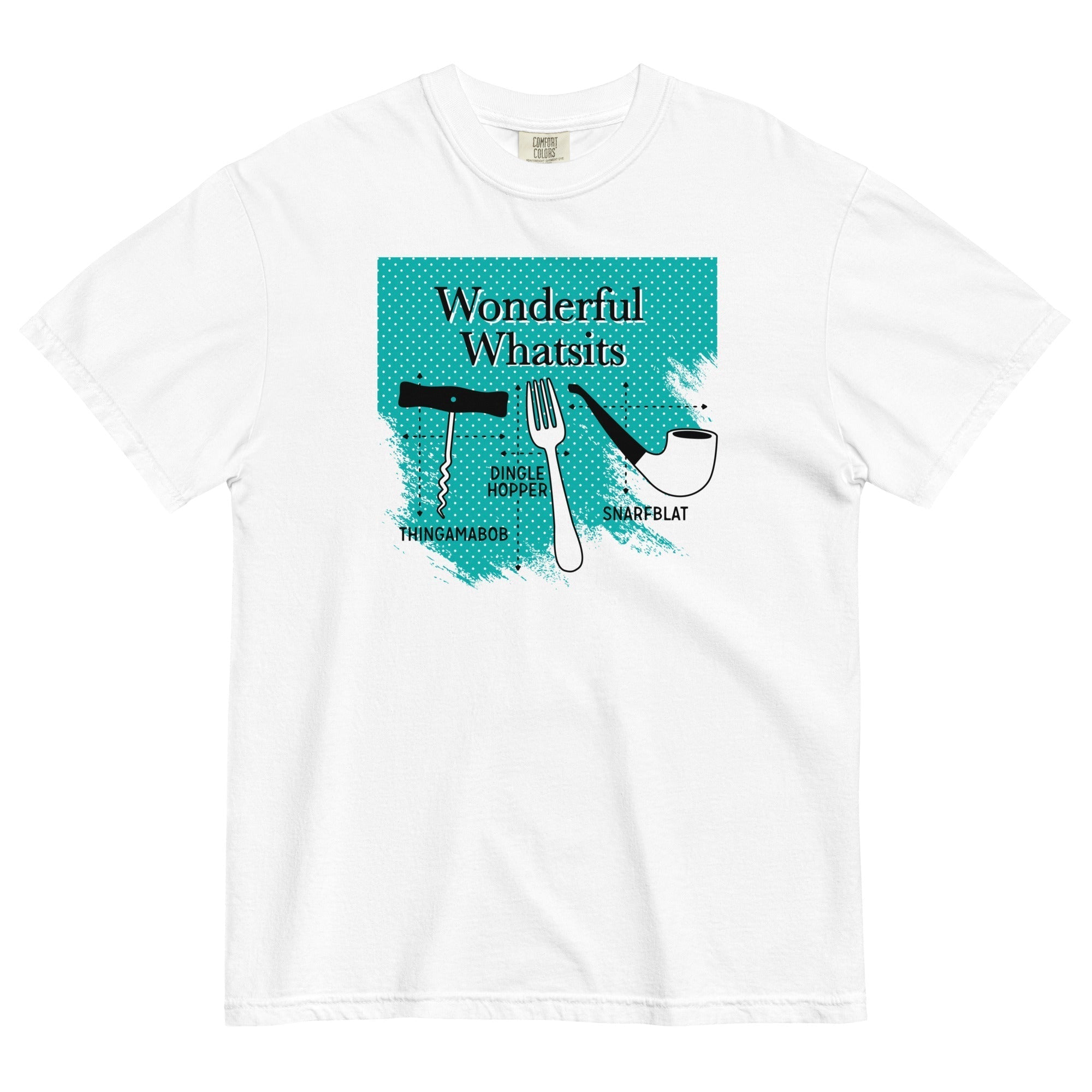 Wonderful Whatsits Men's Relaxed Fit Tee Hoodie, Sweatshirt | CoreVibeTees.com (Image 3)