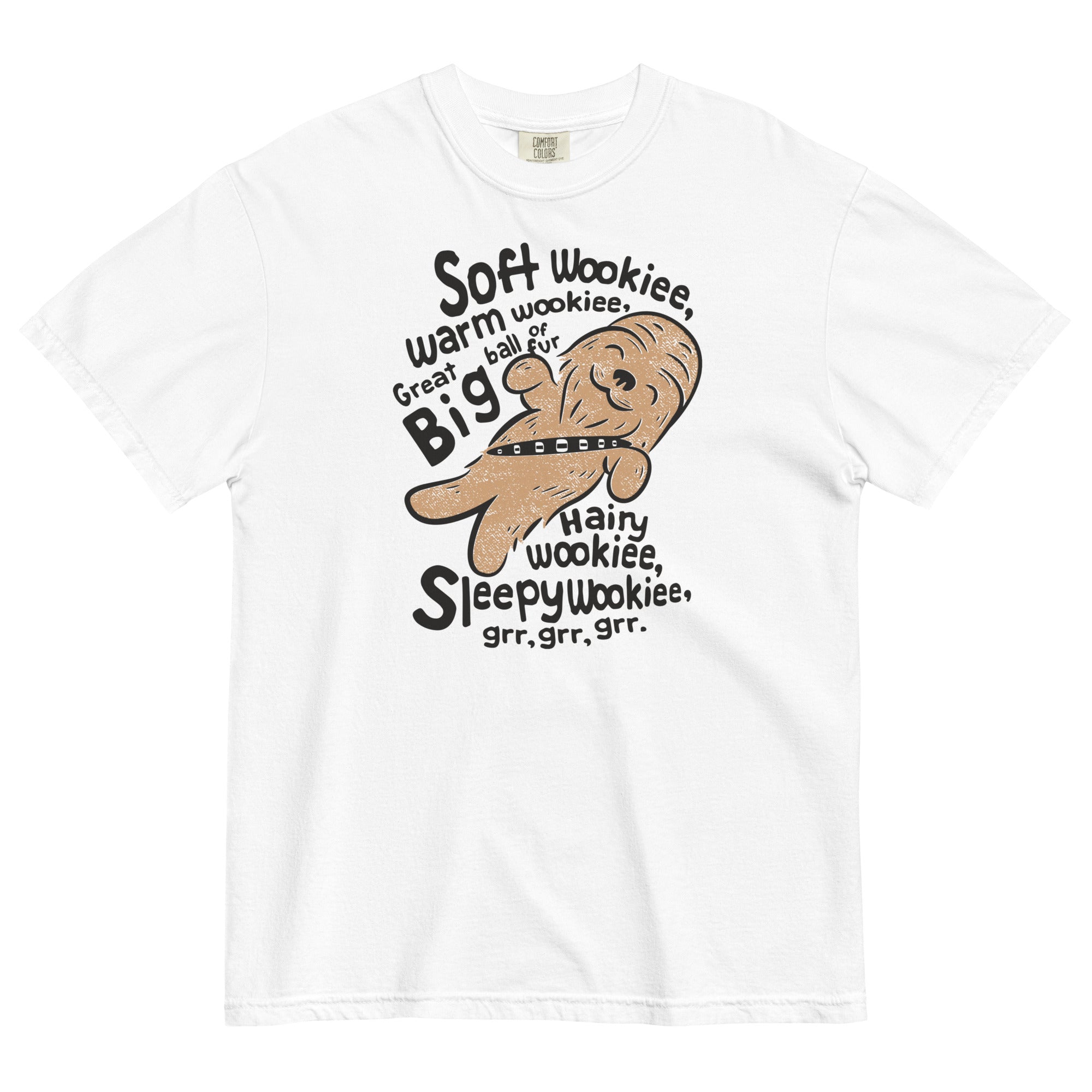 Soft Wookiee, Warm Wookiee Men's Relaxed Fit Tee Hoodie, Sweatshirt | CoreVibeTees.com (Image 5)