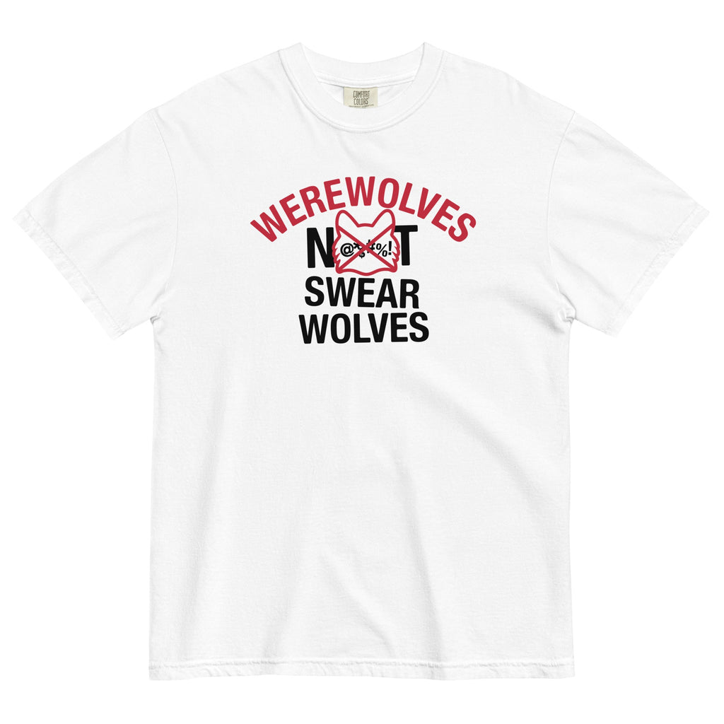 Werewolves Not Swearwolves Men's Relaxed Fit Tee Hoodie, Sweatshirt | CoreVibeTees.com (Image 2)