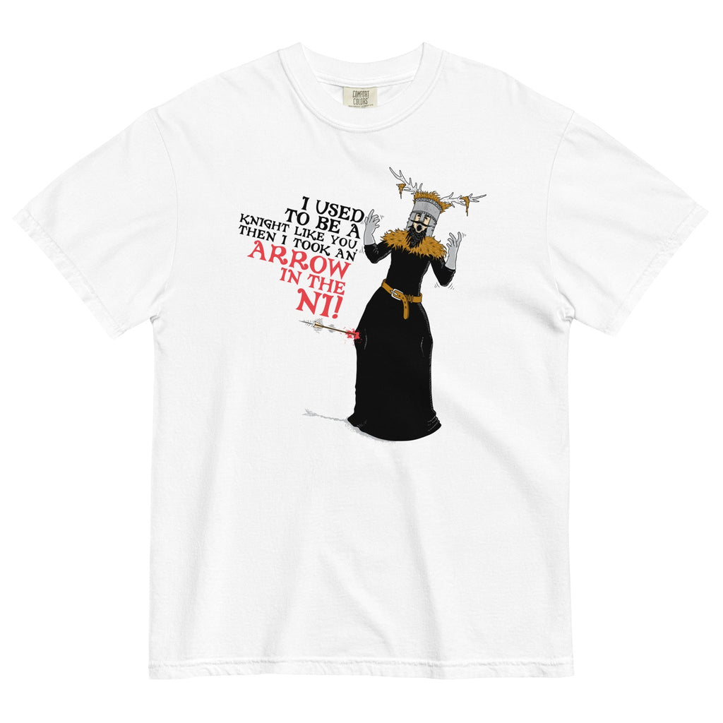 An Arrow In The Ni Men's Relaxed Fit Tee Hoodie, Sweatshirt | CoreVibeTees.com (Image 1)