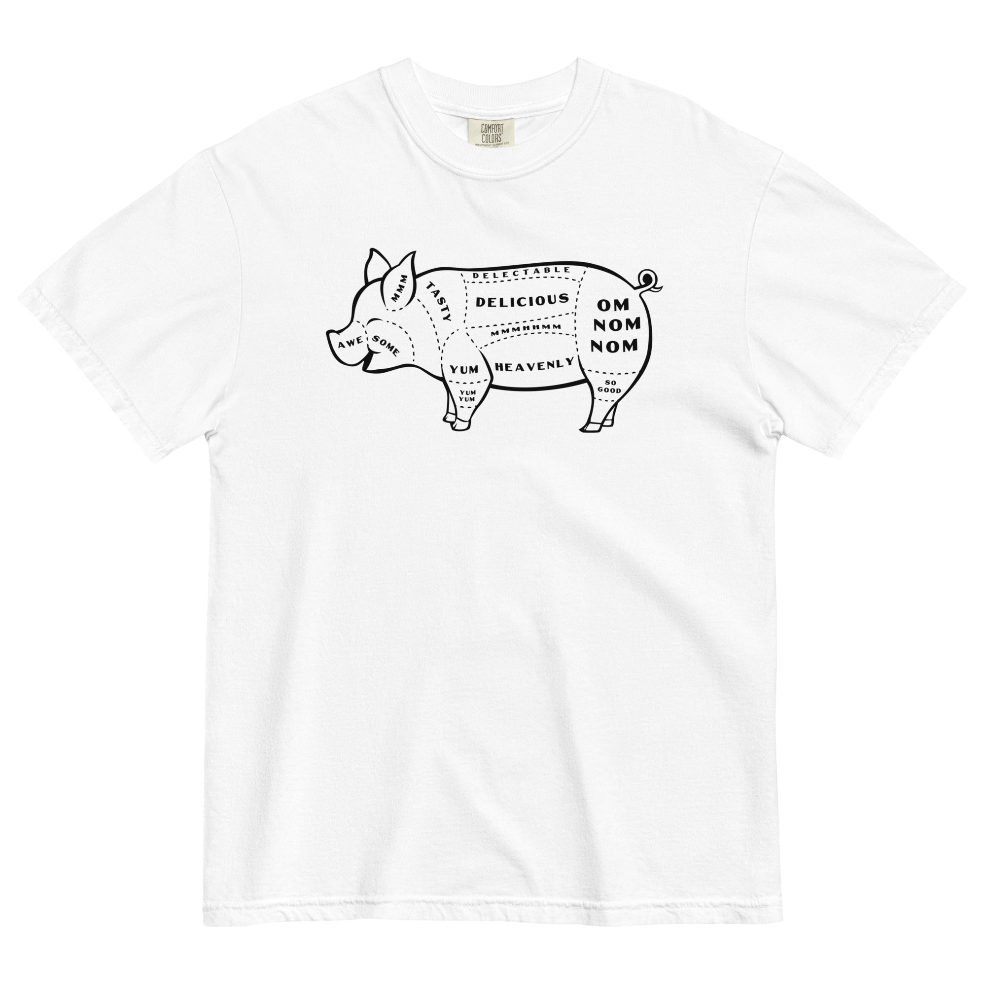 Tasty Pig Cuts Men's Relaxed Fit Tee Hoodie, Sweatshirt | CoreVibeTees.com (Image 5)