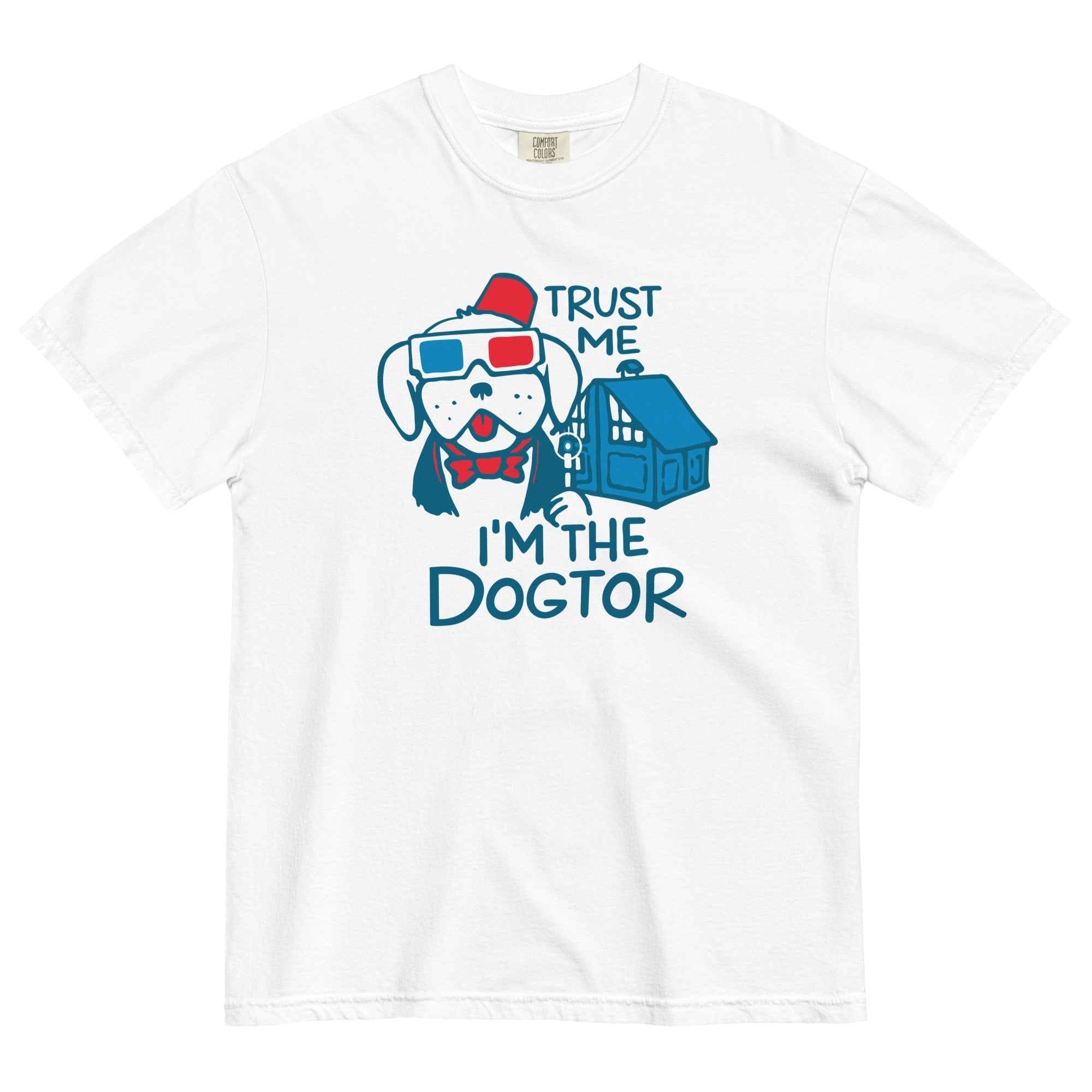 Trust Me, I'm The Dogtor Men's Relaxed Fit Tee Hoodie, Sweatshirt | CoreVibeTees.com (Image 5)