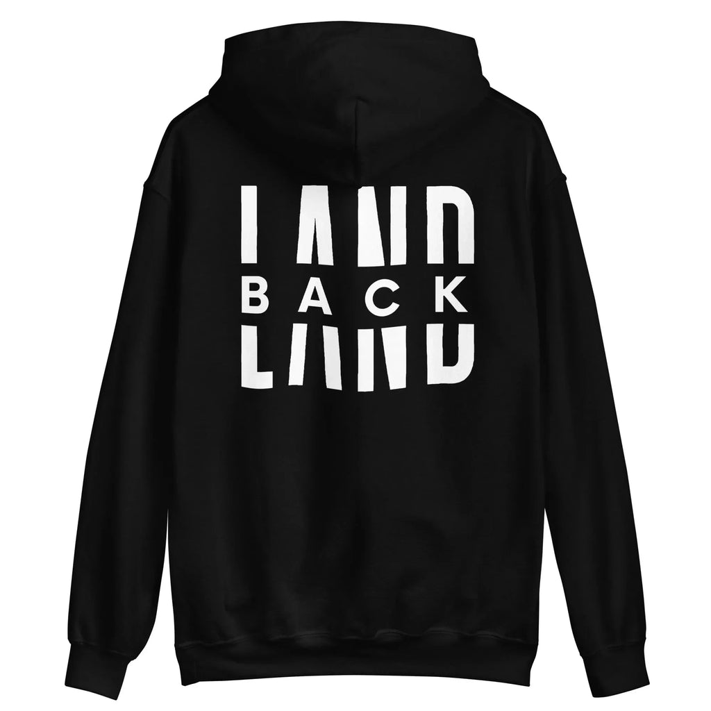 LANDBACK Backprint Hoodie (unisex) T-Shirts, Sweatshirt | CoreVibeTees.com (Image 1)