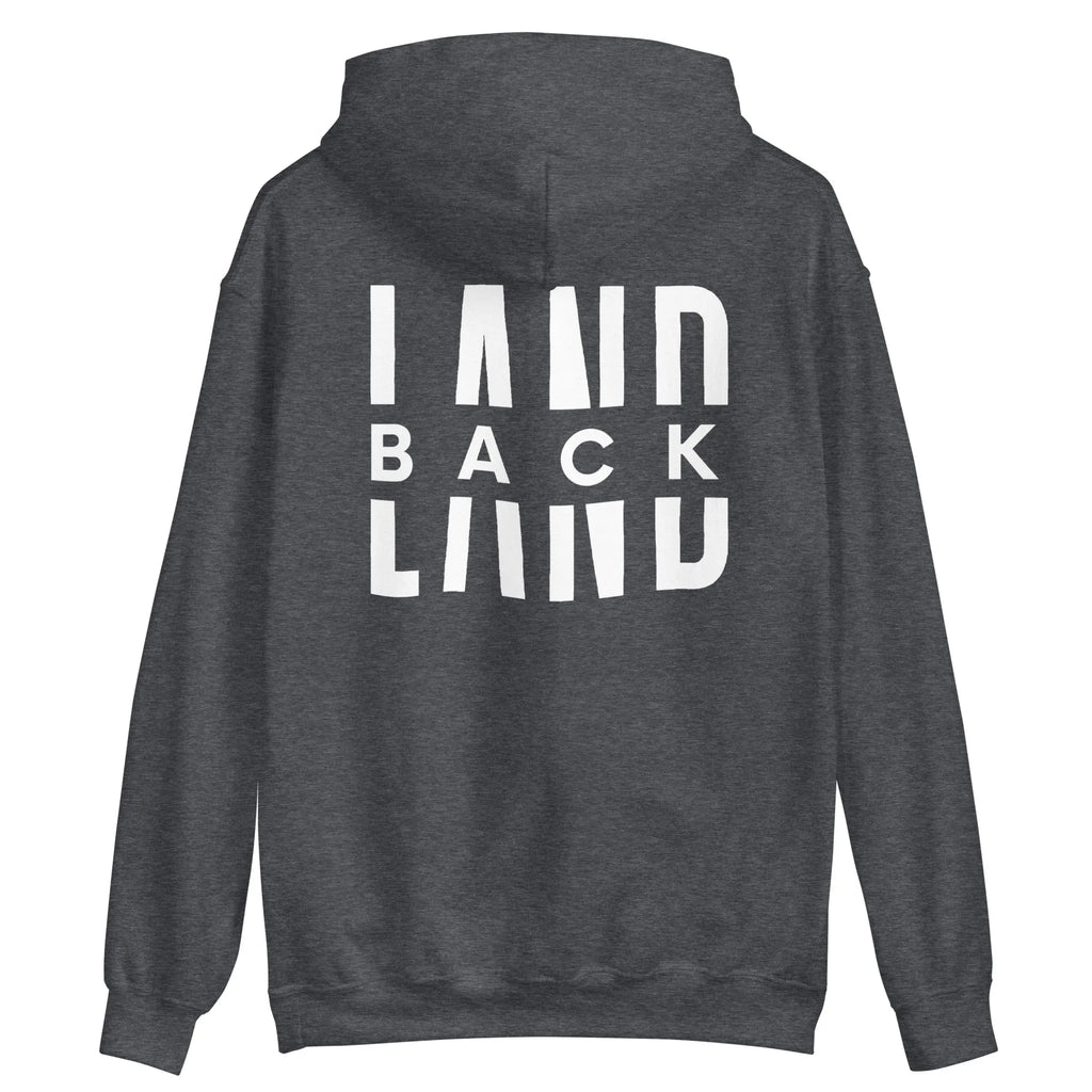 LANDBACK Backprint Hoodie (unisex) T-Shirts, Sweatshirt | CoreVibeTees.com (Image 5)