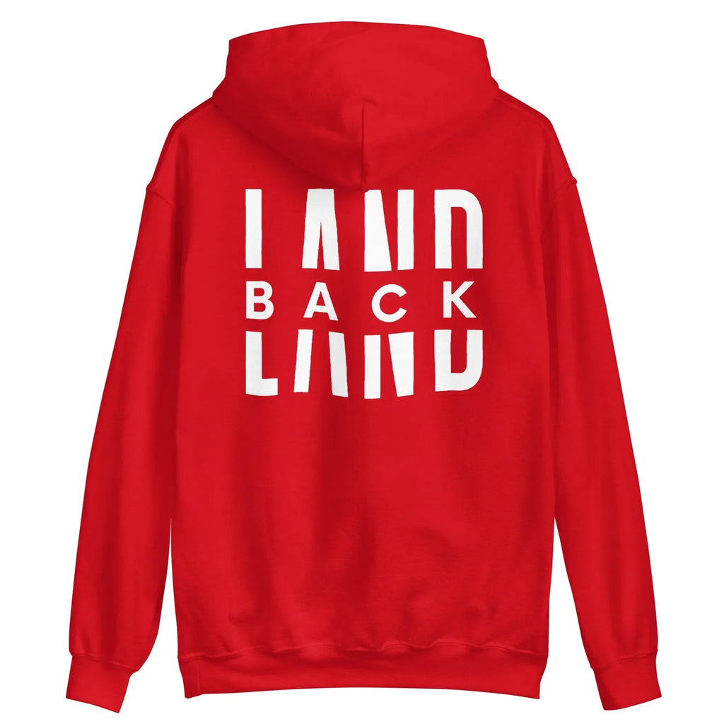 LANDBACK Backprint Hoodie (unisex) T-Shirts, Sweatshirt | CoreVibeTees.com (Image 4)