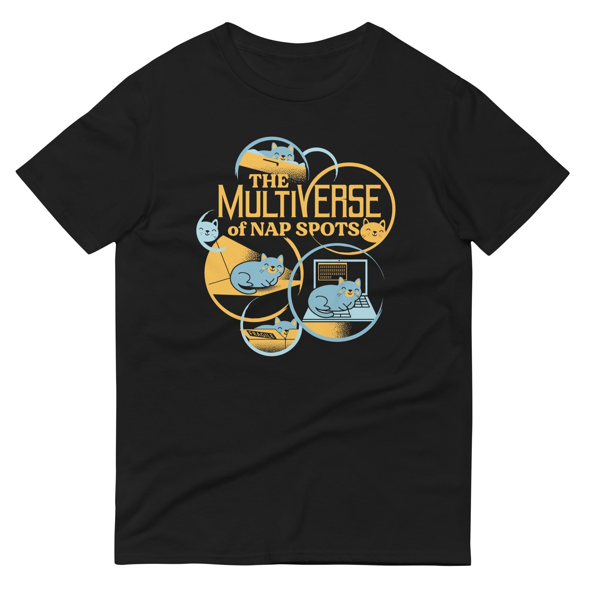The Multiverse Of Nap Spots Men's Signature Tee Hoodie, Sweatshirt | CoreVibeTees.com (Image 2)