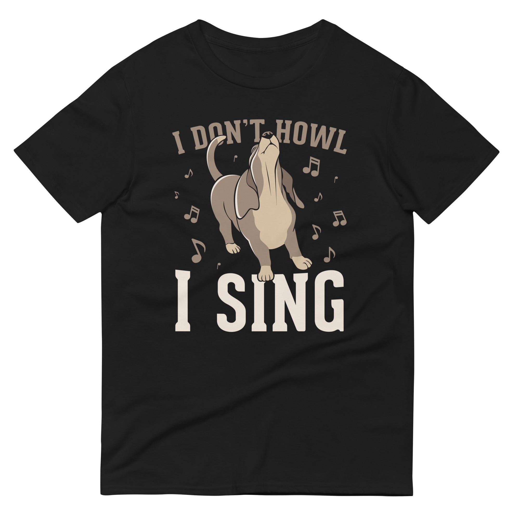 I Don't Howl I Sing Men's Signature Tee Hoodie, Sweatshirt | CoreVibeTees.com (Image 1)