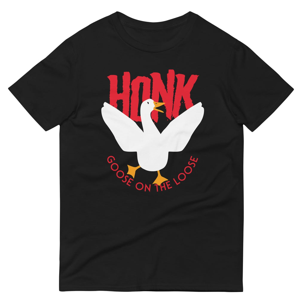 Honk Goose On The Loose Men's Signature Tee Hoodie, Sweatshirt | CoreVibeTees.com (Image 1)