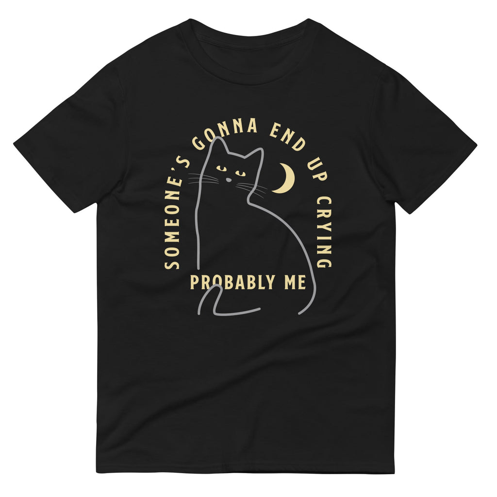 Someone's Gonna End Up Crying Men's Signature Tee Hoodie, Sweatshirt | CoreVibeTees.com (Image 1)