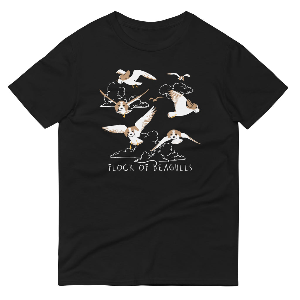 Flock Of Beagulls Men's Signature Tee Hoodie, Sweatshirt | CoreVibeTees.com (Image 2)