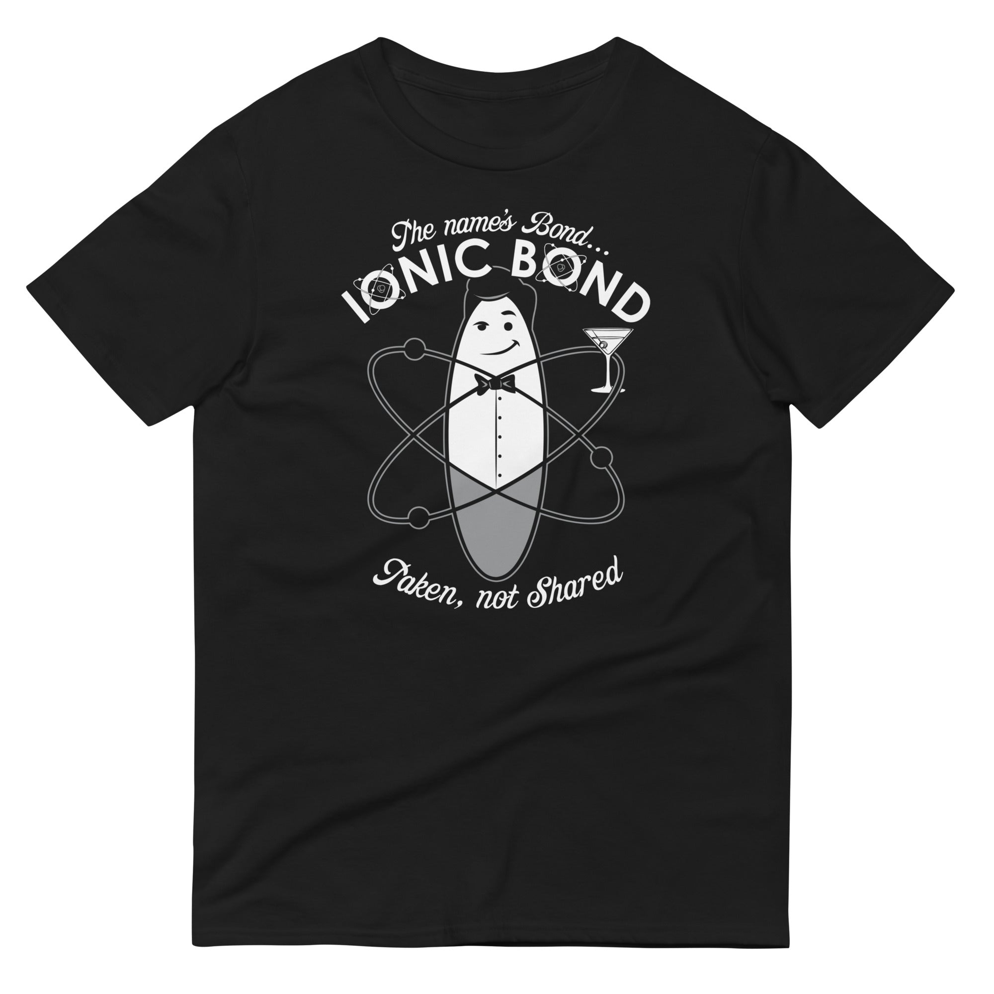 The Name's Bond, Ionic Bond Men's Signature Tee Hoodie, Sweatshirt | CoreVibeTees.com (Image 1)