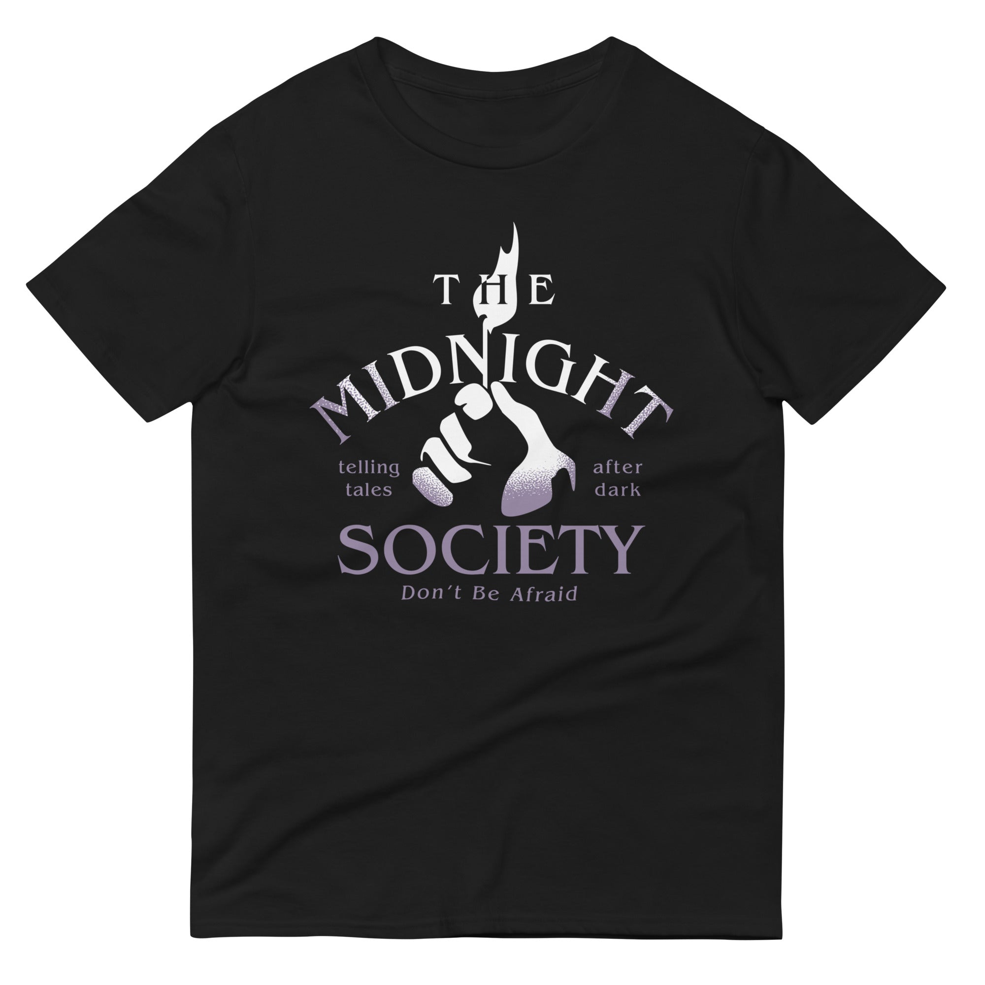 The Midnight Society Men's Signature Tee Hoodie, Sweatshirt | CoreVibeTees.com (Image 1)