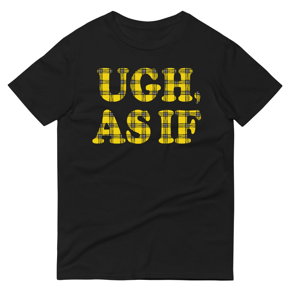 Ugh, As If Men's Signature Tee Hoodie, Sweatshirt | CoreVibeTees.com (Image 2)