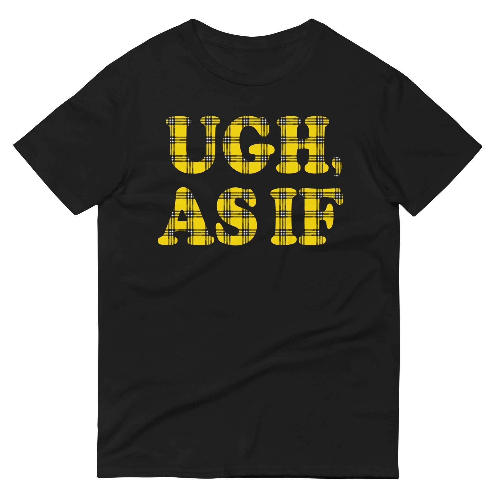 Ugh, As If Men's Signature Tee Hoodie, Sweatshirt | CoreVibeTees.com (Image 2)