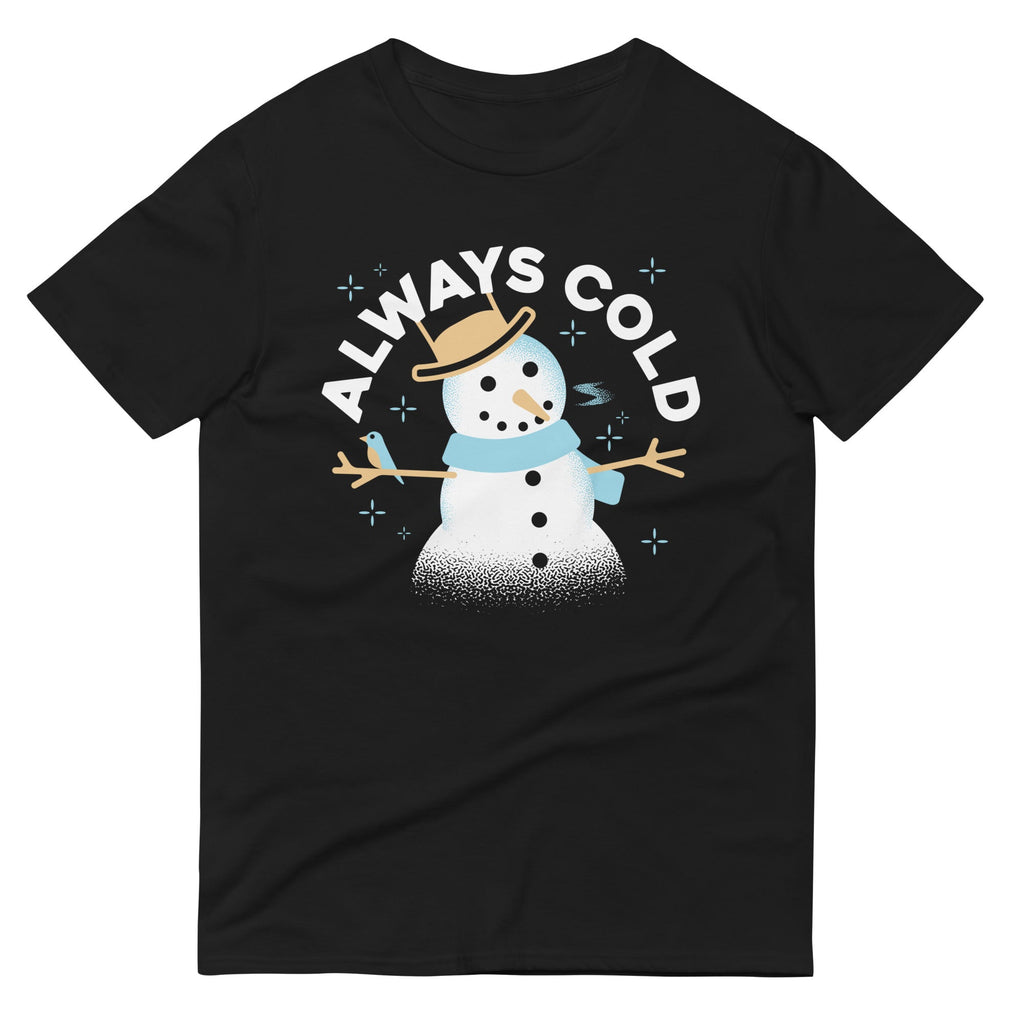 Always Cold Men's Signature Tee Hoodie, Sweatshirt | CoreVibeTees.com (Image 2)