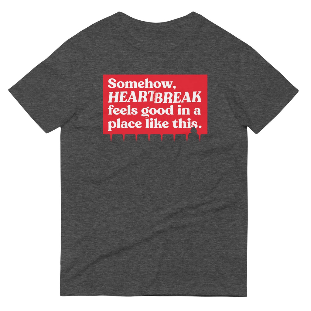Somehow, Heartbreak Feels Good Men's Signature Tee Hoodie, Sweatshirt | CoreVibeTees.com (Image 3)