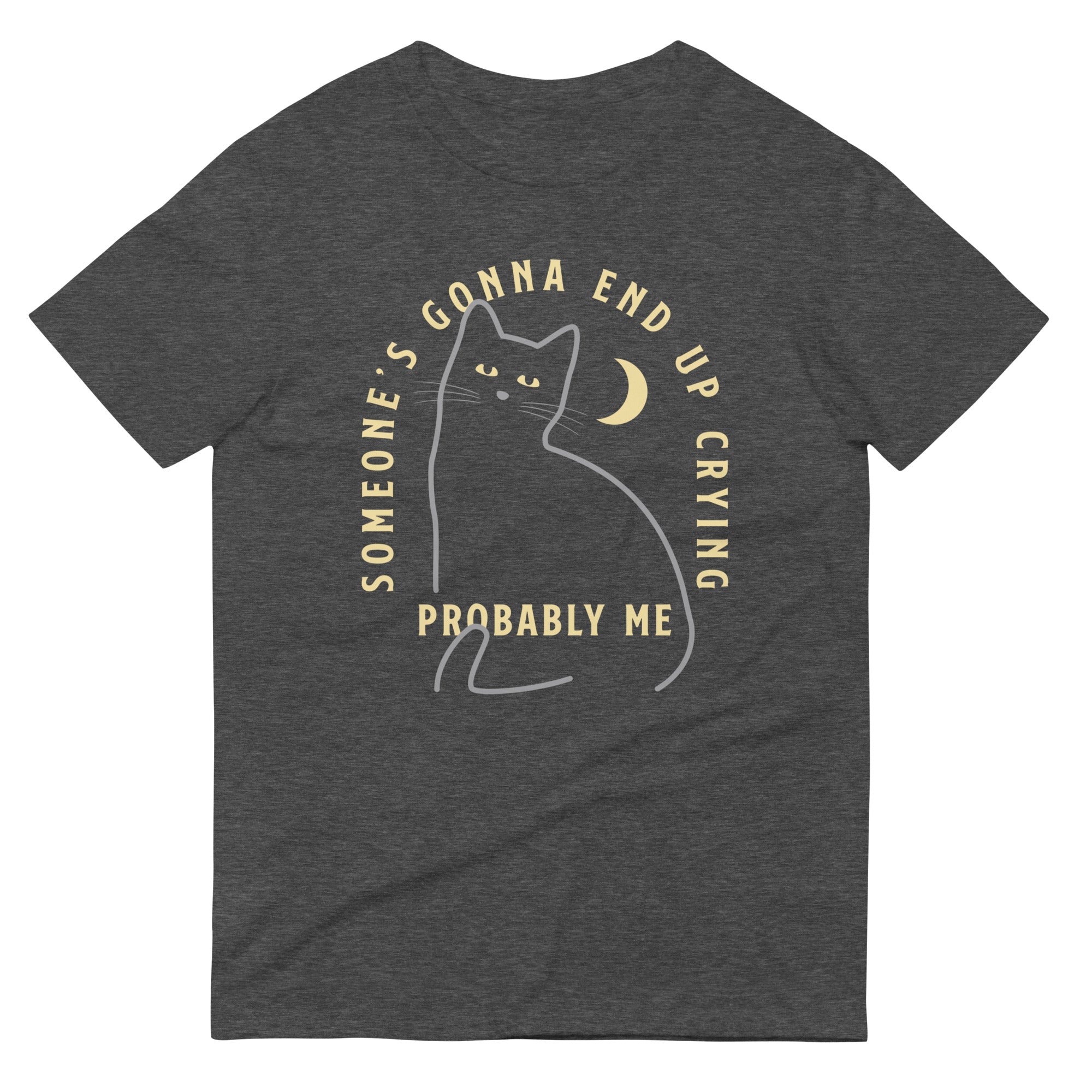 Someone's Gonna End Up Crying Men's Signature Tee Hoodie, Sweatshirt | CoreVibeTees.com (Image 3)