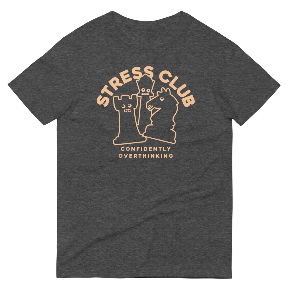 Stress Club Men's Signature Tee Hoodie, Sweatshirt | CoreVibeTees.com (Image 3)