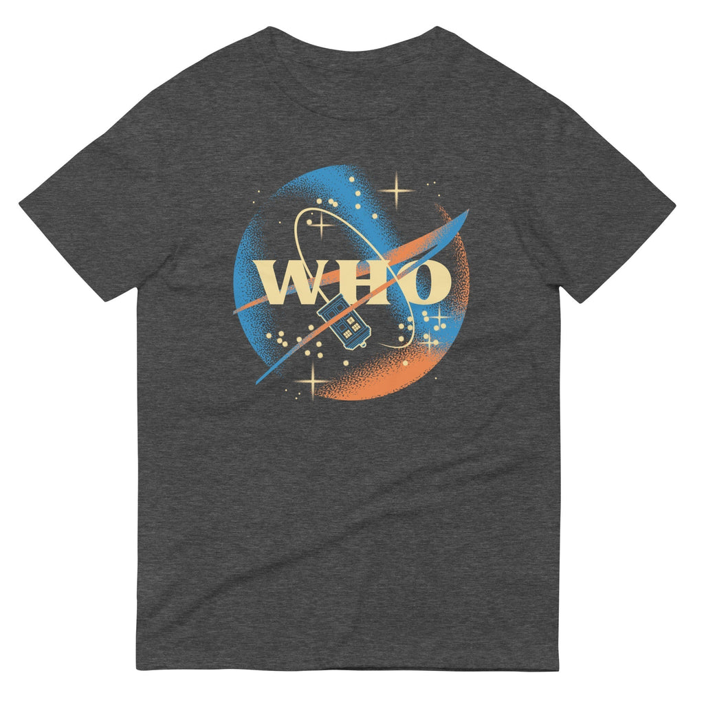 Who Space Administration Men's Signature Tee Hoodie, Sweatshirt | CoreVibeTees.com (Image 3)