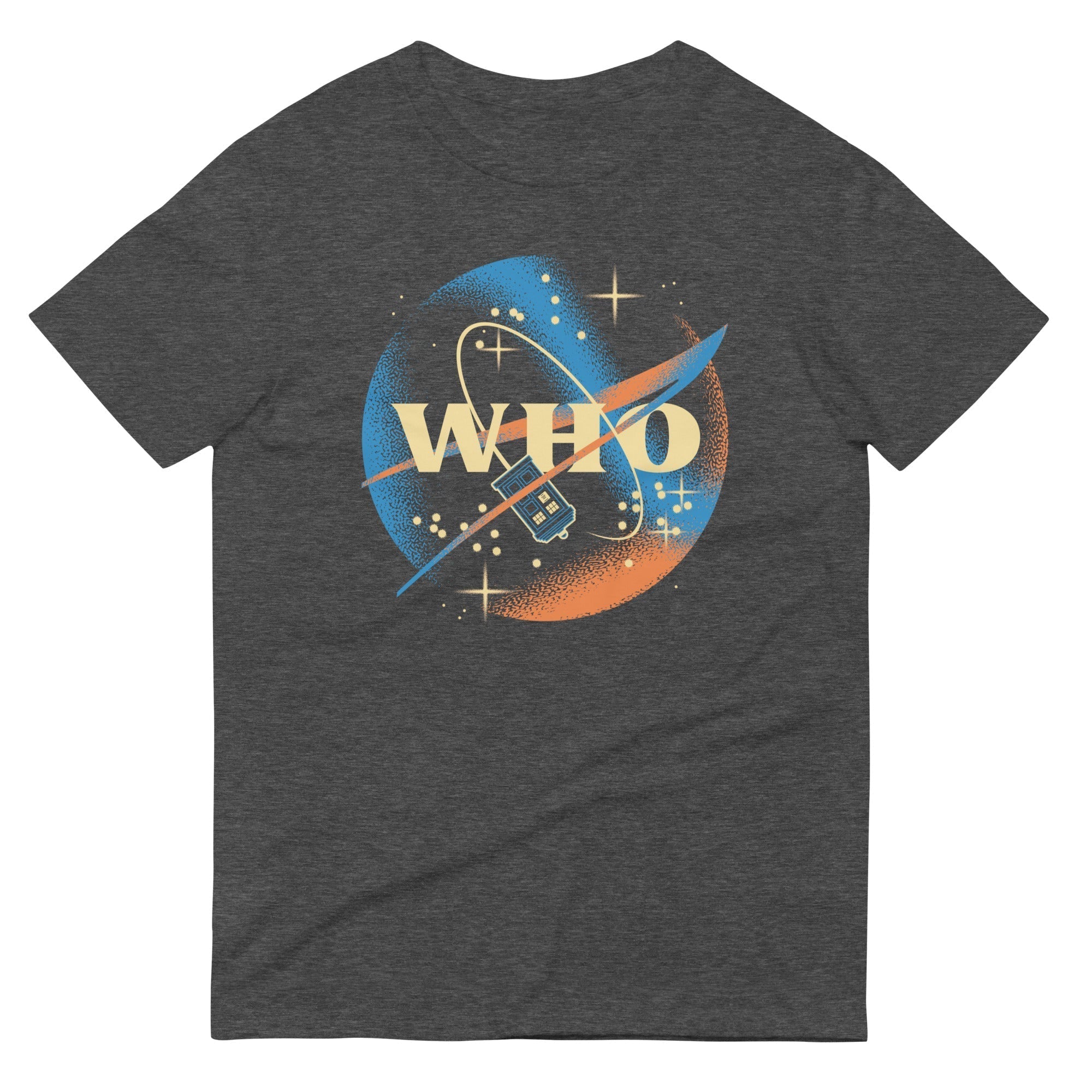 Who Space Administration Men's Signature Tee Hoodie, Sweatshirt | CoreVibeTees.com (Image 3)