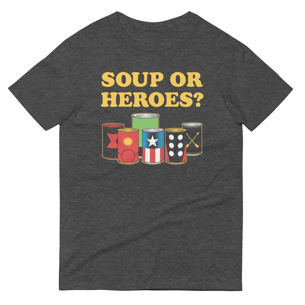 Soup Or Hero? Men's Signature Tee Hoodie, Sweatshirt | CoreVibeTees.com (Image 3)