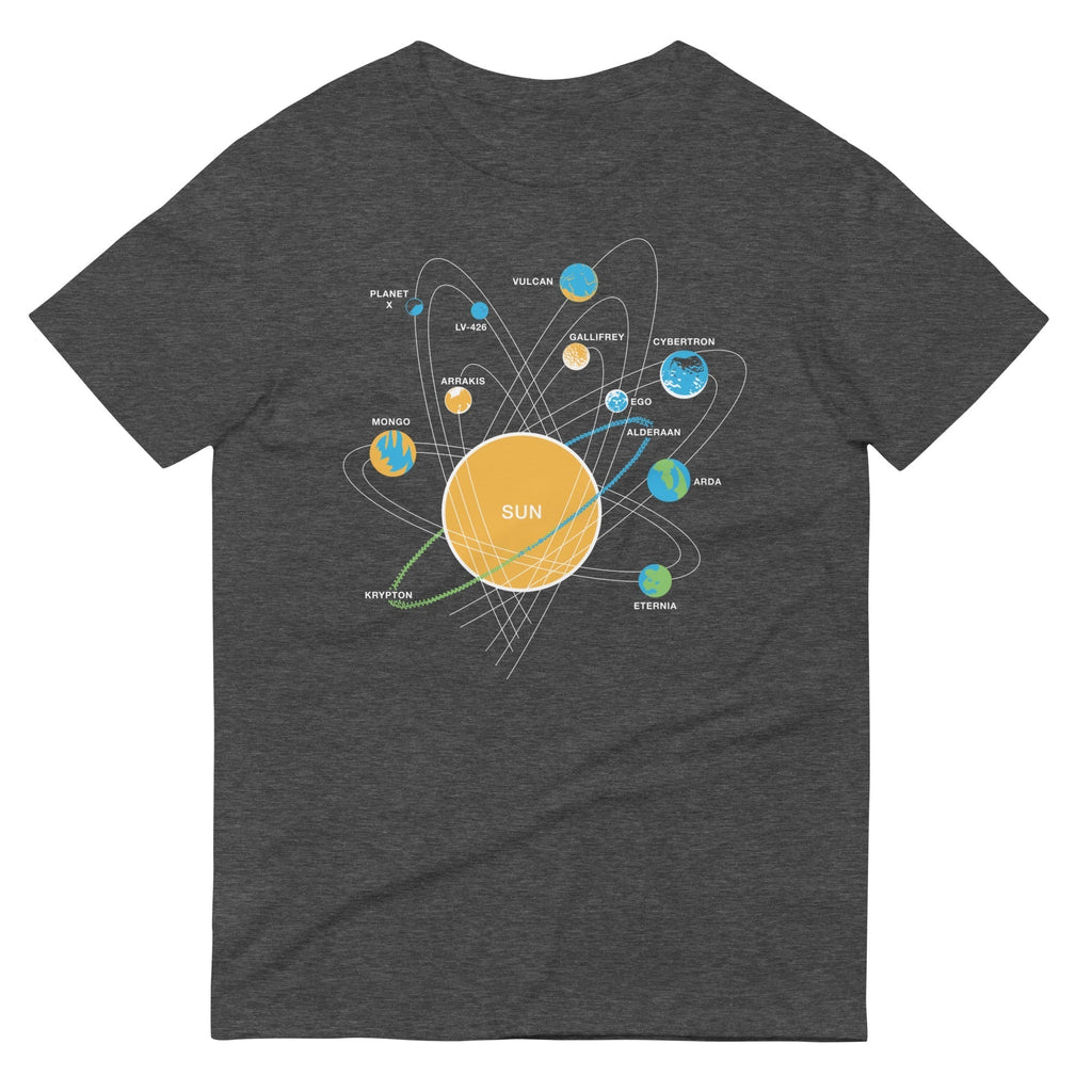 Solar System Men's Signature Tee Hoodie, Sweatshirt | CoreVibeTees.com (Image 3)