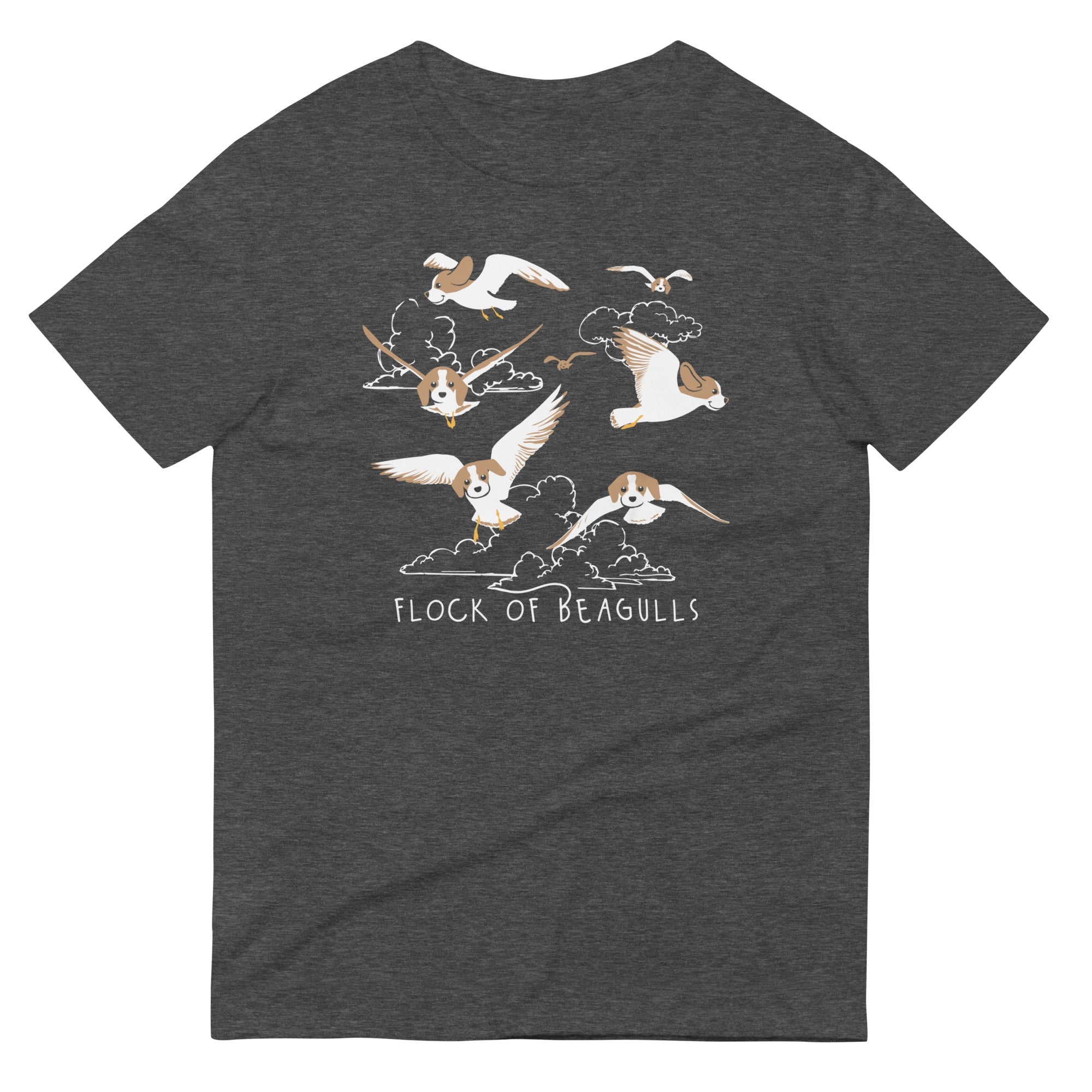 Flock Of Beagulls Men's Signature Tee Hoodie, Sweatshirt | CoreVibeTees.com (Image 1)