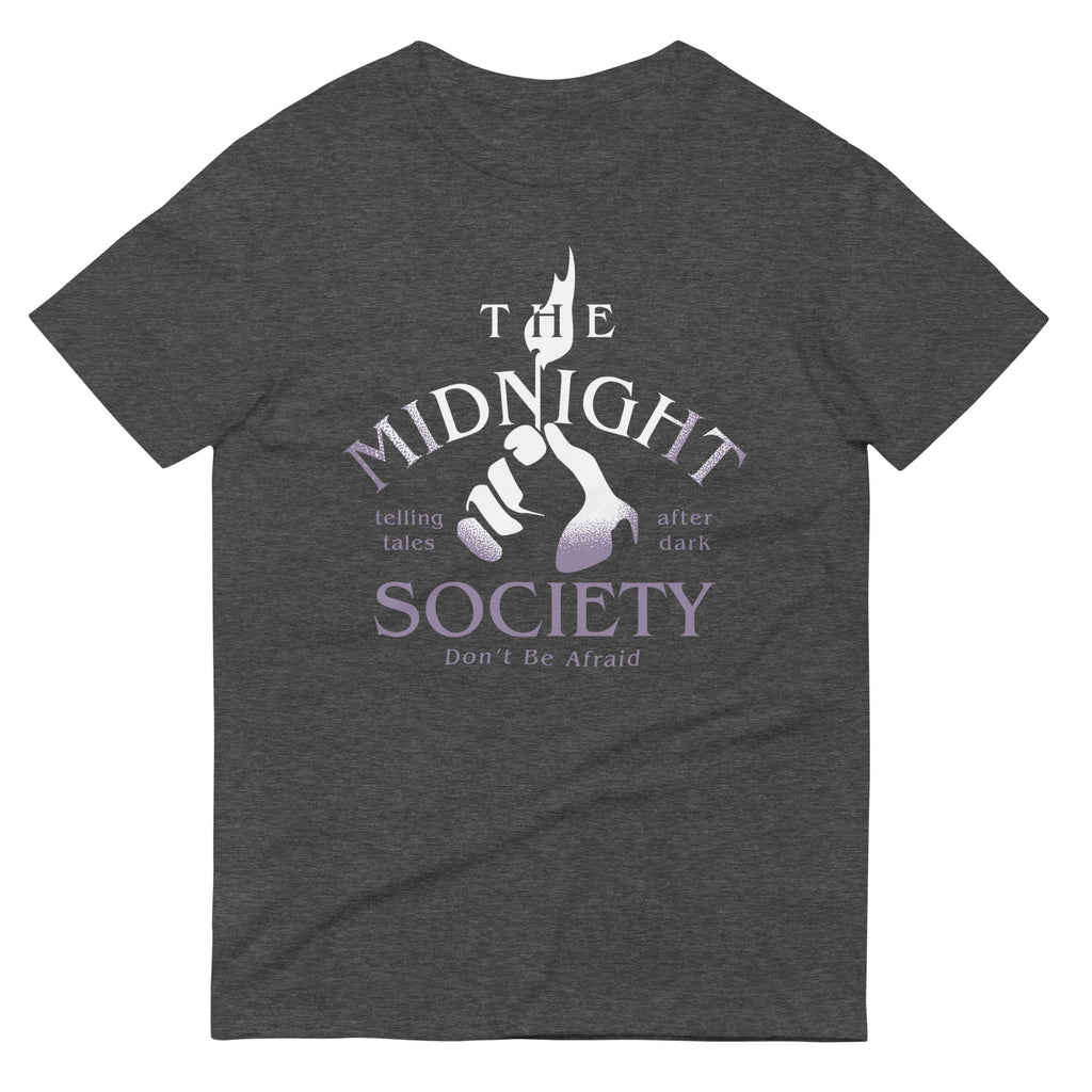 The Midnight Society Men's Signature Tee Hoodie, Sweatshirt | CoreVibeTees.com (Image 3)