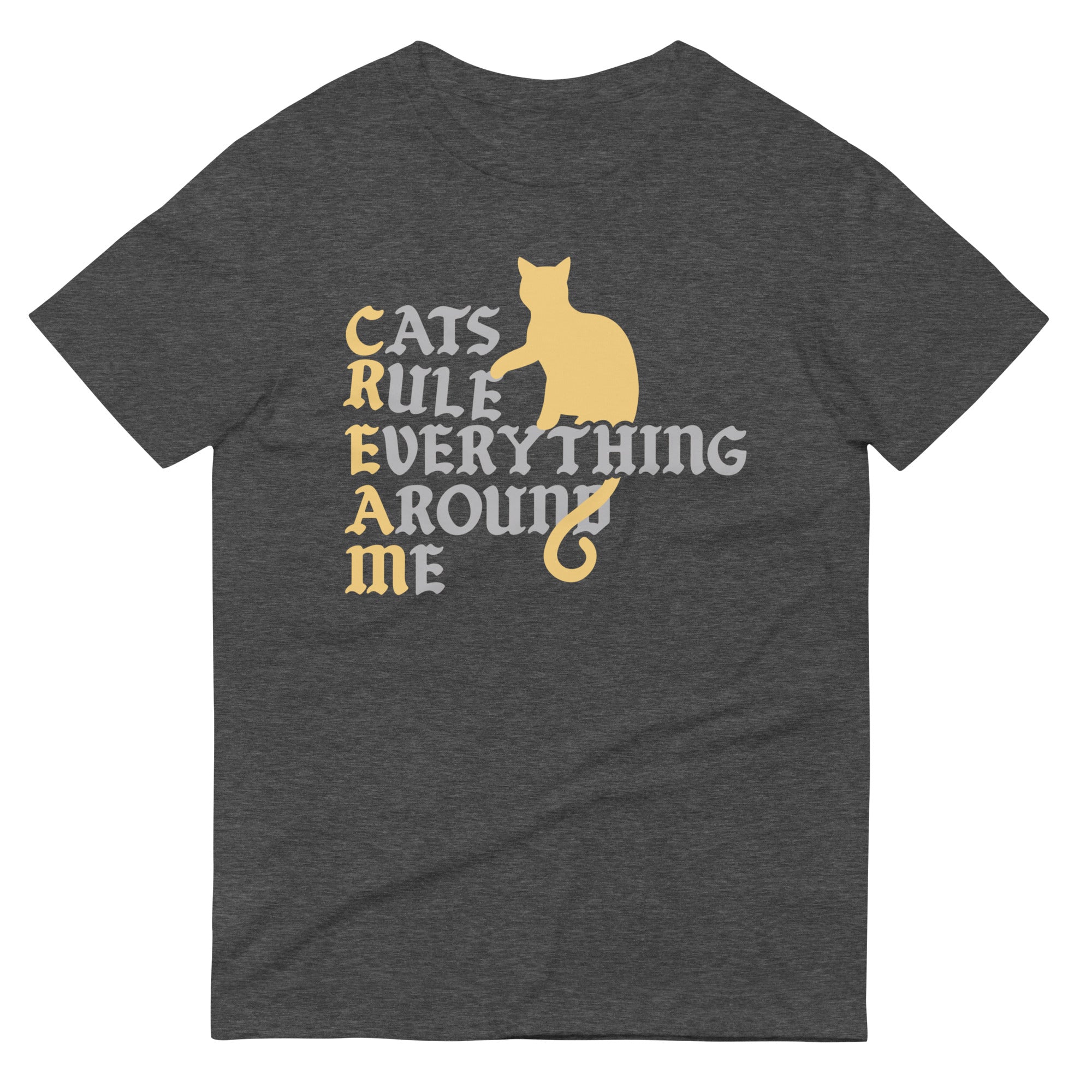 Cats Rule Everything Around Me Men's Signature Tee Hoodie, Sweatshirt | CoreVibeTees.com (Image 3)