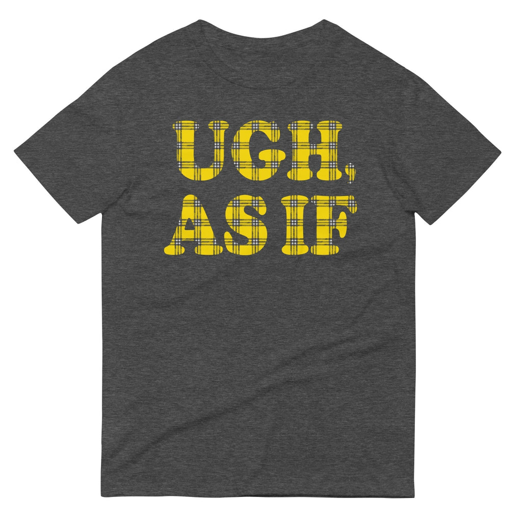Ugh, As If Men's Signature Tee Hoodie, Sweatshirt | CoreVibeTees.com (Image 3)