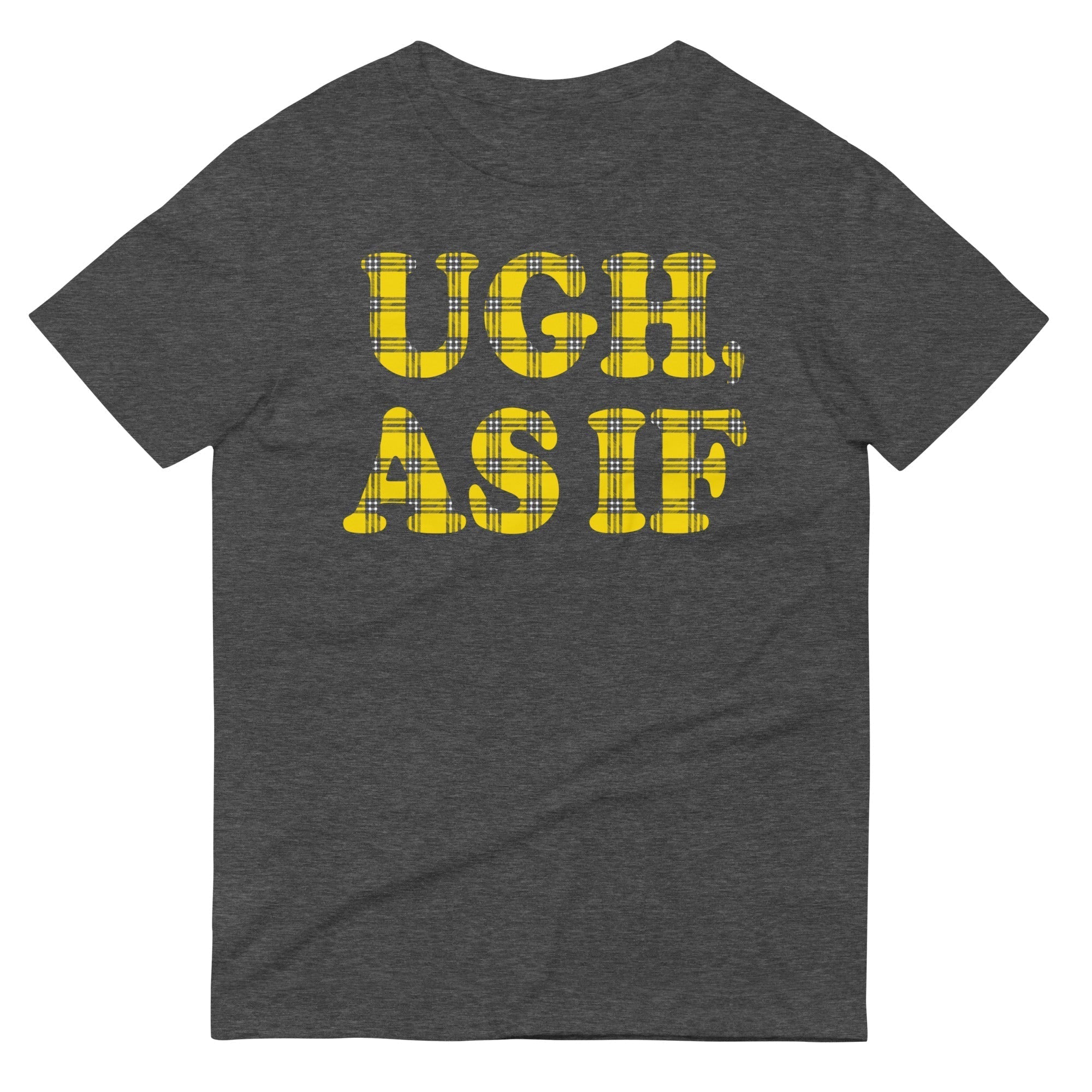 Ugh, As If Men's Signature Tee Hoodie, Sweatshirt | CoreVibeTees.com (Image 3)