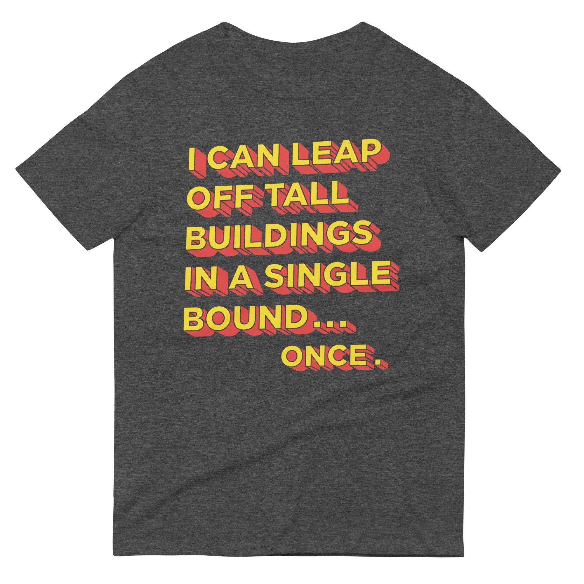 Tall Buildings In A Single Bound Men's Signature Tee Hoodie, Sweatshirt | CoreVibeTees.com (Image 3)