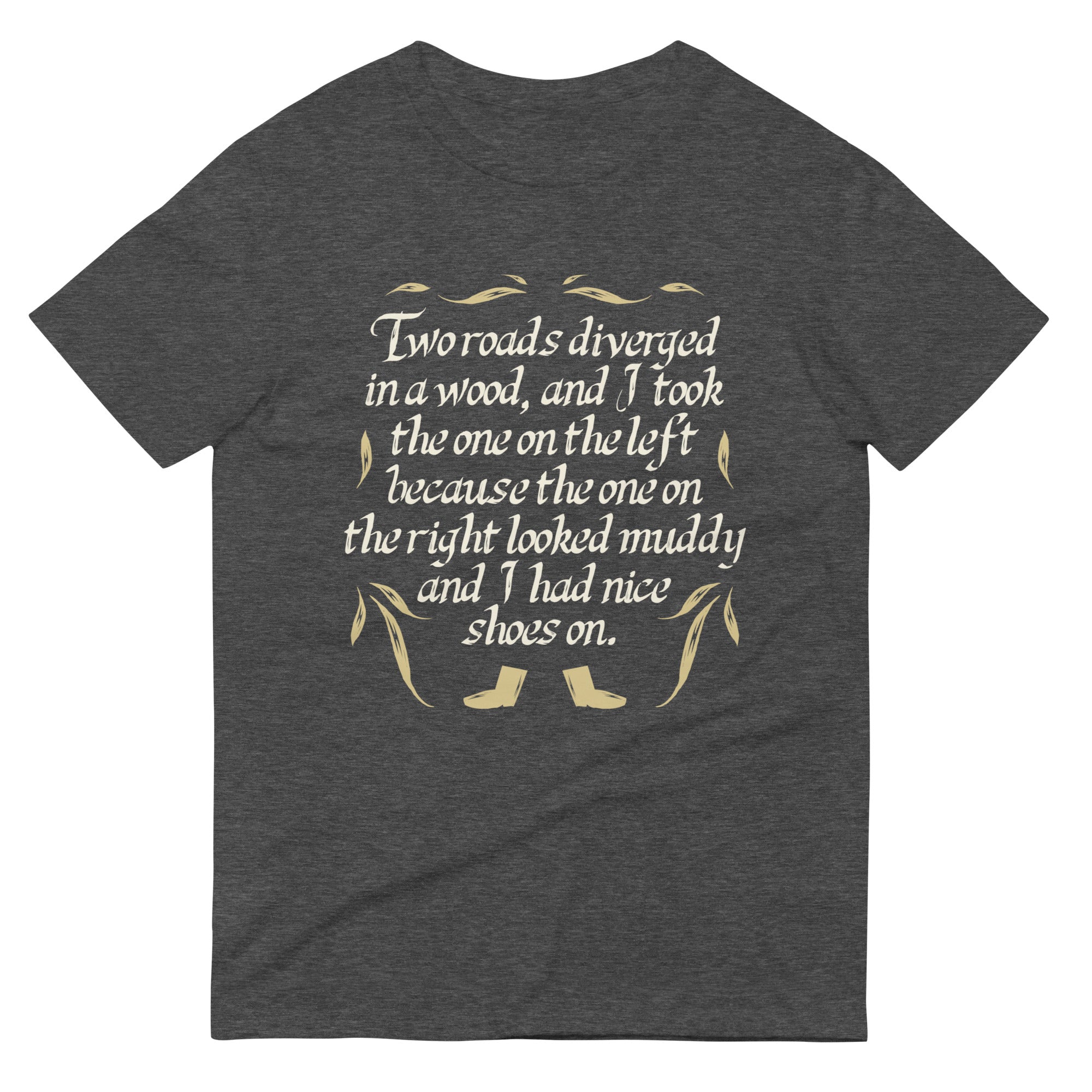 Two Roads Diverged Men's Signature Tee Hoodie, Sweatshirt | CoreVibeTees.com (Image 3)