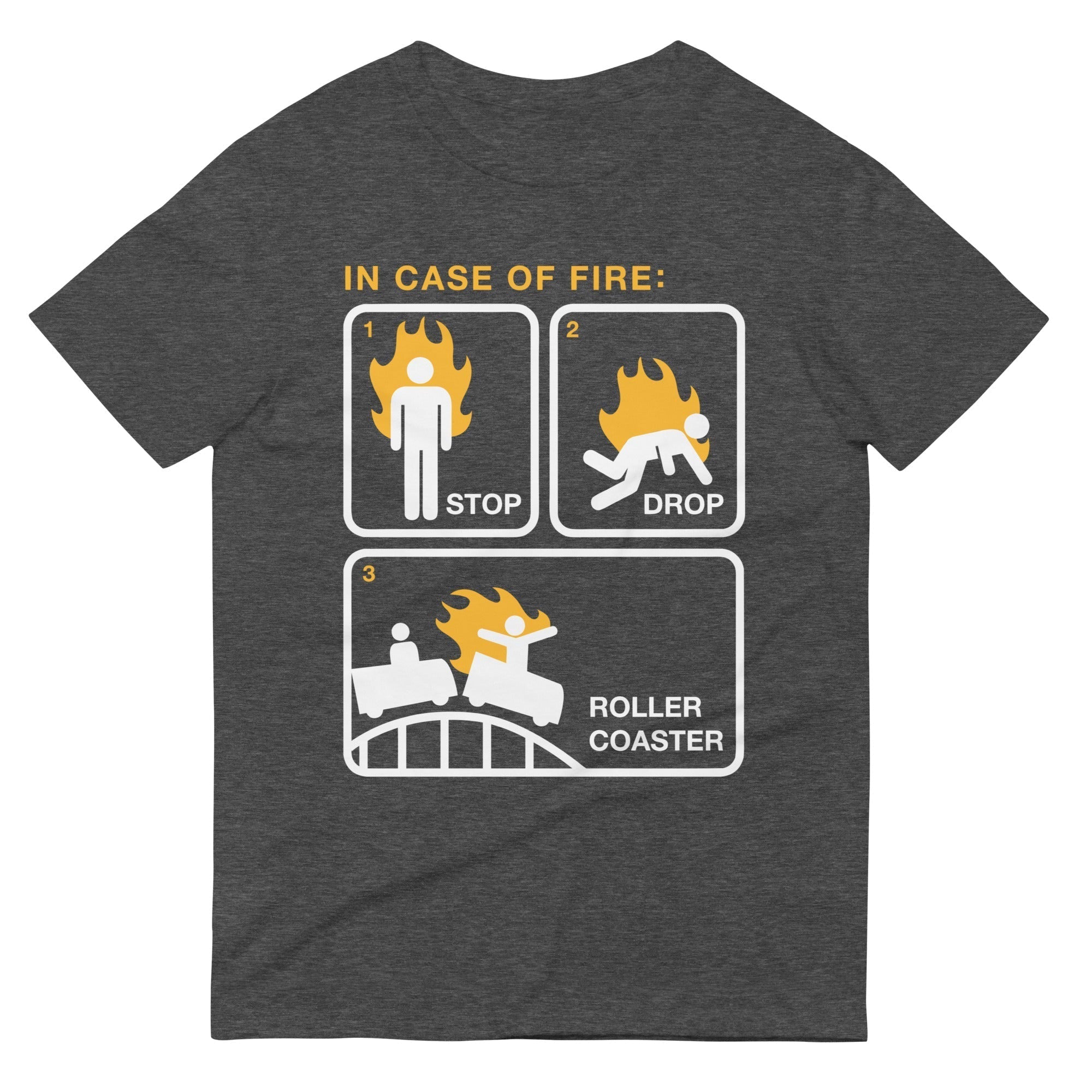 Stop Drop Roller Coaster Men's Signature Tee Hoodie, Sweatshirt | CoreVibeTees.com (Image 3)