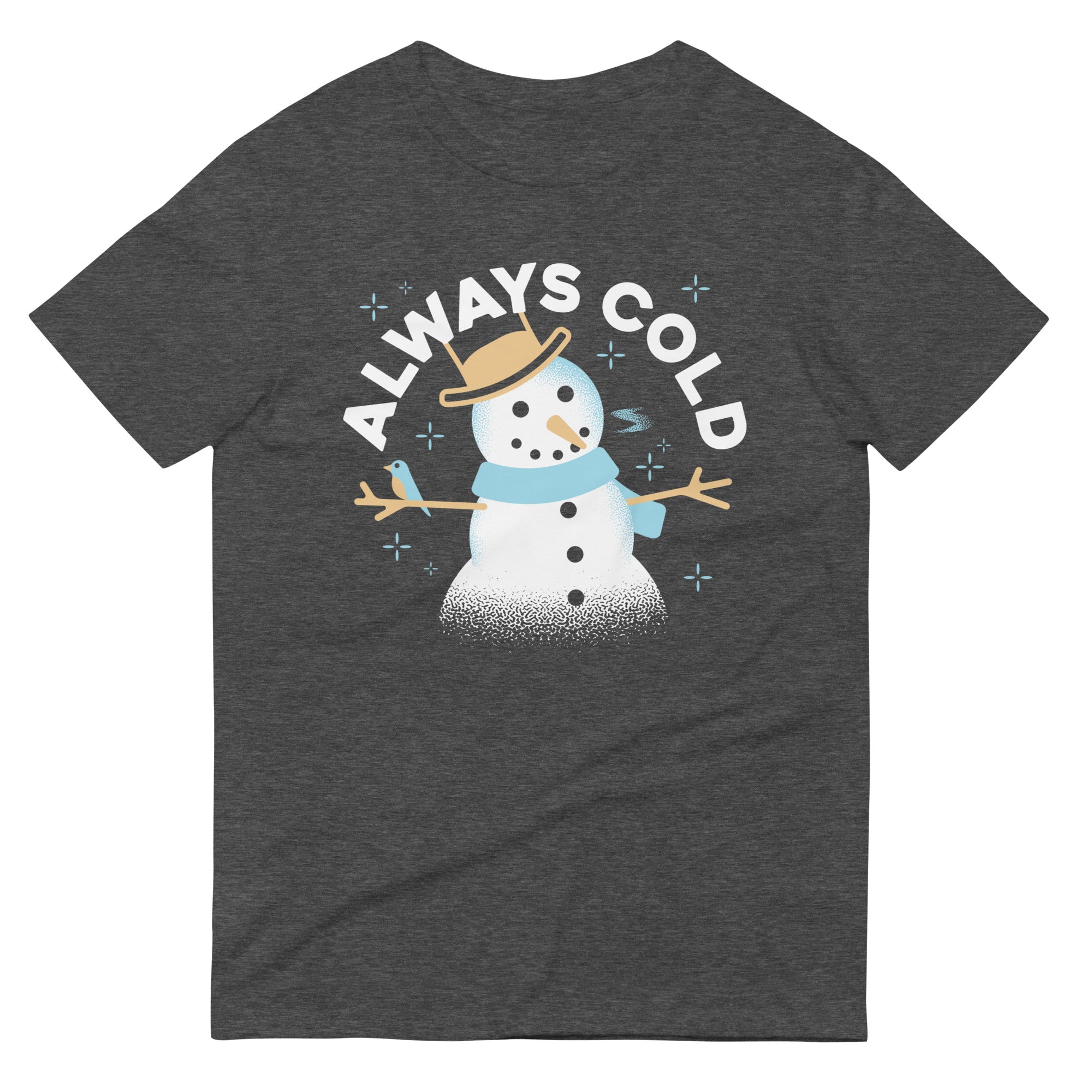 Always Cold Men's Signature Tee Hoodie, Sweatshirt | CoreVibeTees.com (Image 4)