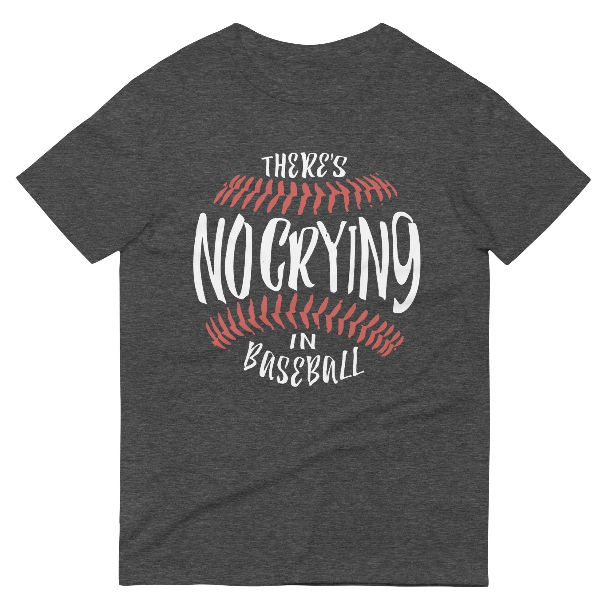 There's No Crying In Baseball Men's Signature Tee Hoodie, Sweatshirt | CoreVibeTees.com (Image 1)