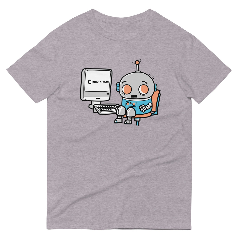 Robot Captcha Men's Signature Tee Hoodie, Sweatshirt | CoreVibeTees.com (Image 1)