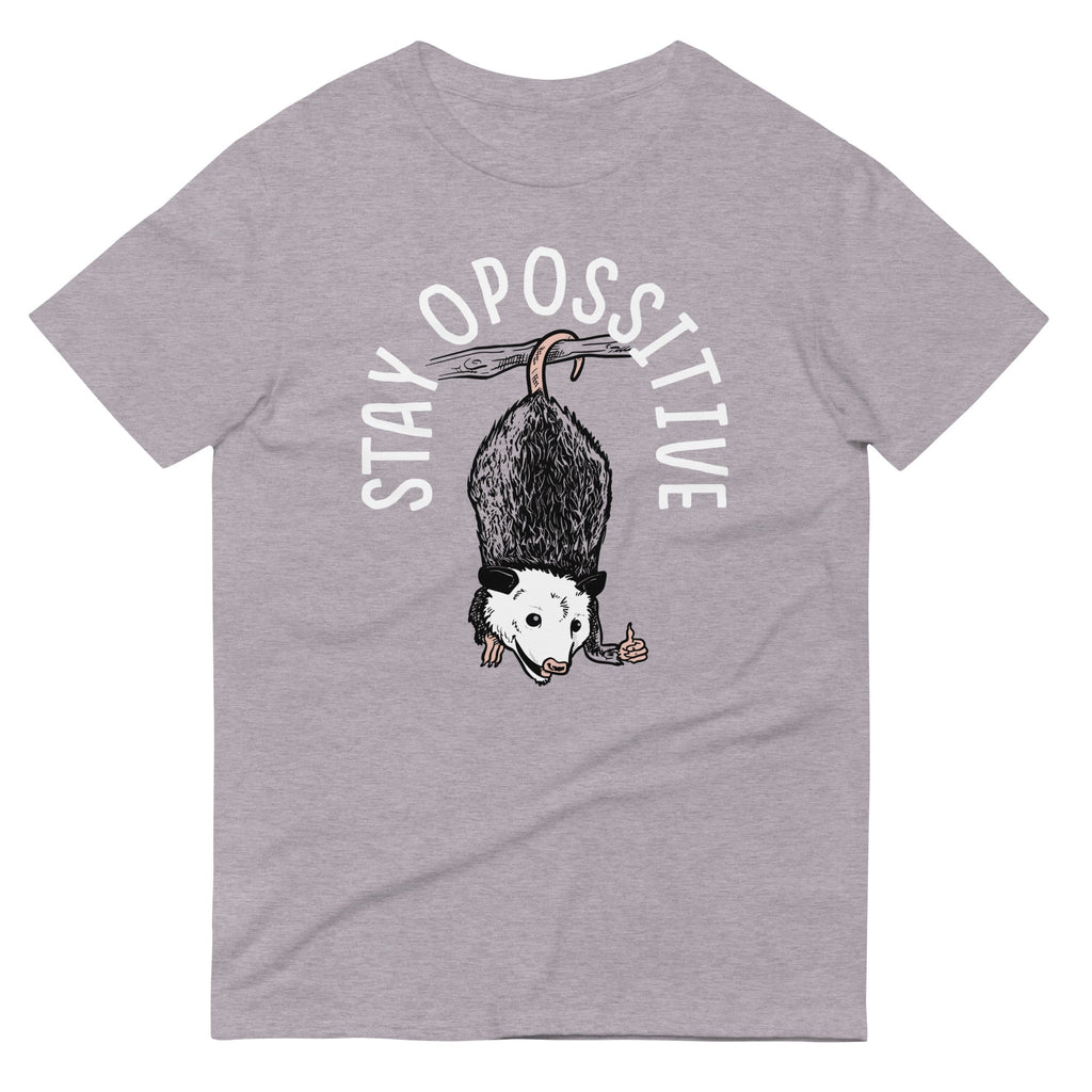 Stay Opossitive Men's Signature Tee Hoodie, Sweatshirt | CoreVibeTees.com (Image 1)