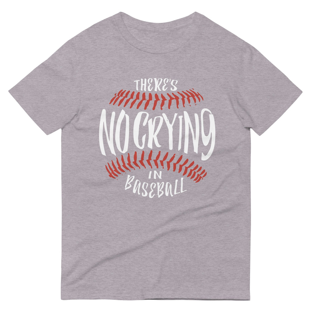 There's No Crying In Baseball Men's Signature Tee Hoodie, Sweatshirt | CoreVibeTees.com (Image 5)