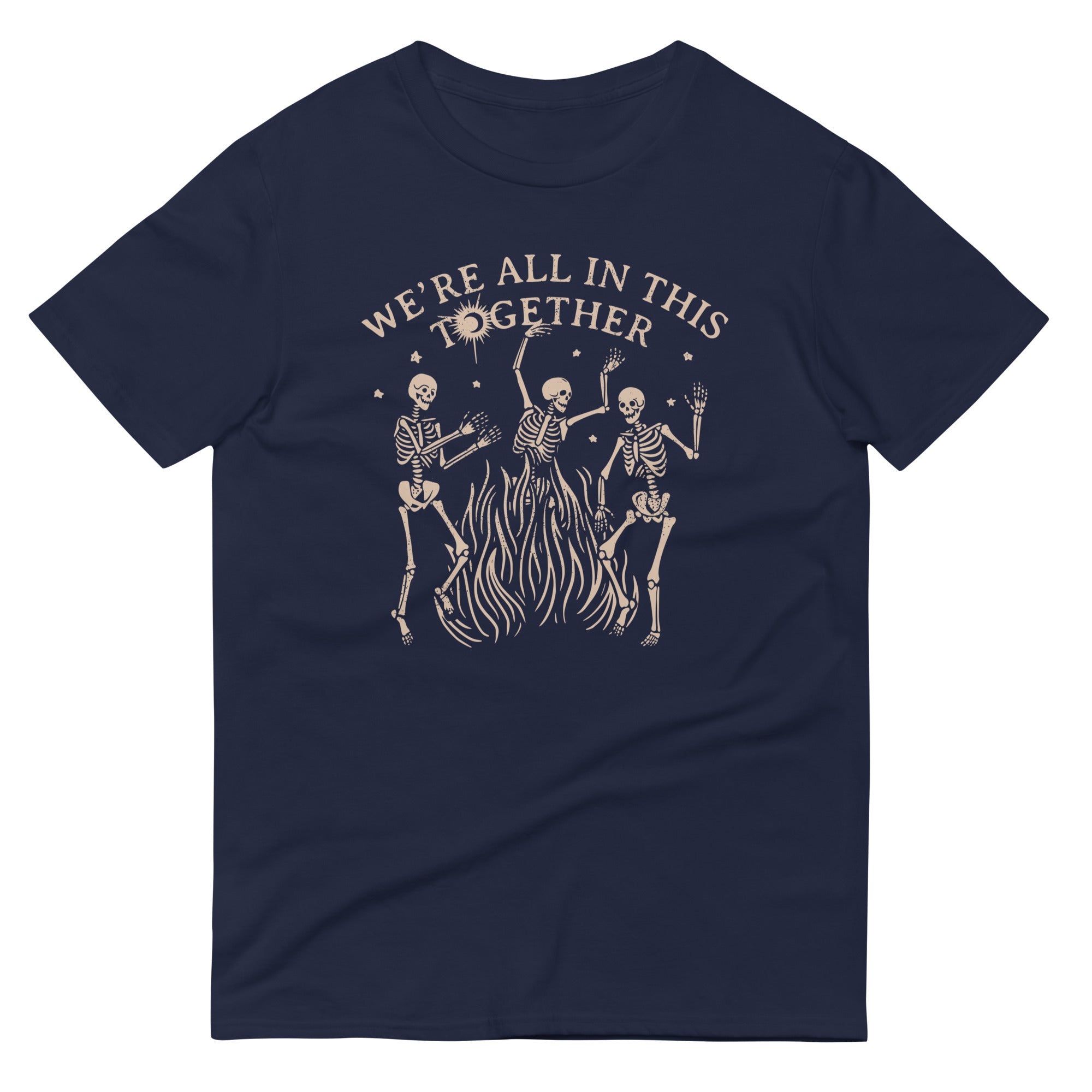 We're All In This Together Men's Signature Tee Hoodie, Sweatshirt | CoreVibeTees.com (Image 2)